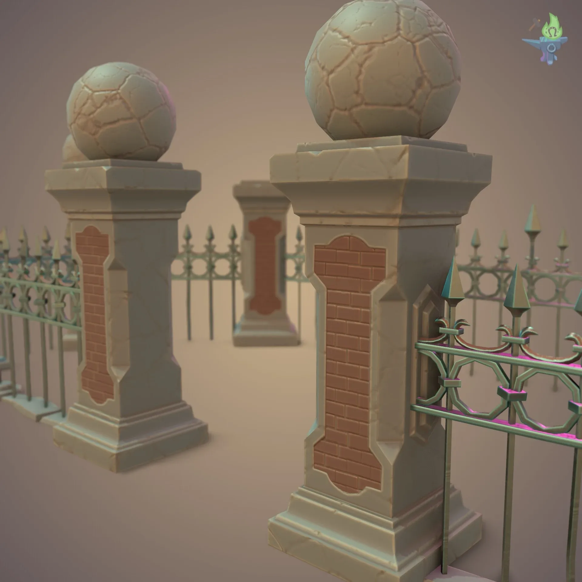 Graveyard Fences set