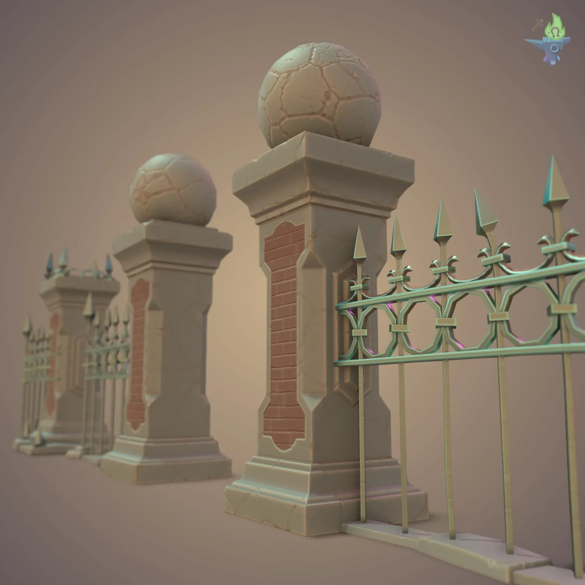 Graveyard Fences set