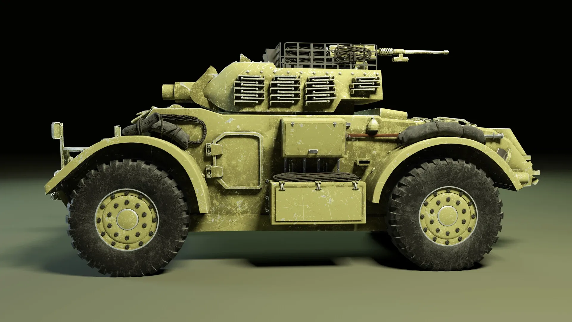 Staghound Tank WW2 Multi Task Vehicle