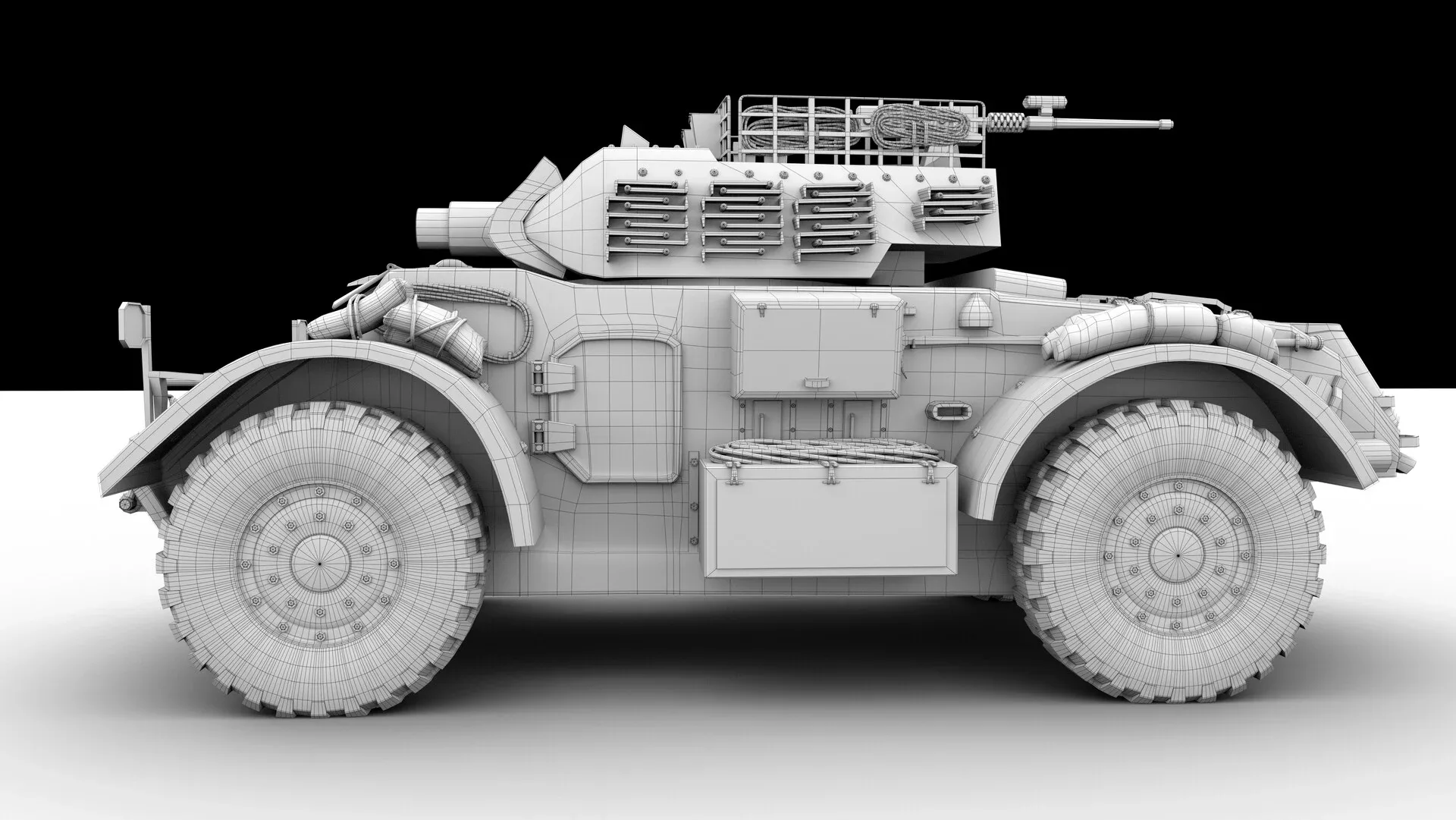 Staghound Tank WW2 Multi Task Vehicle