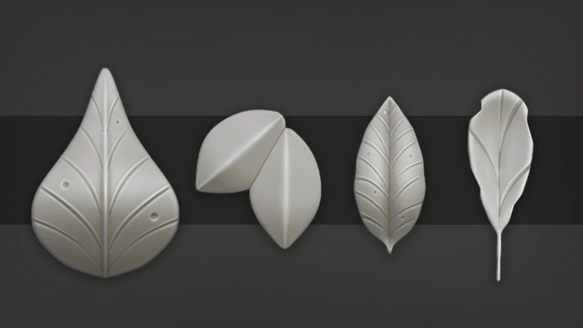 Stylized Tropical leaves with IMM_2