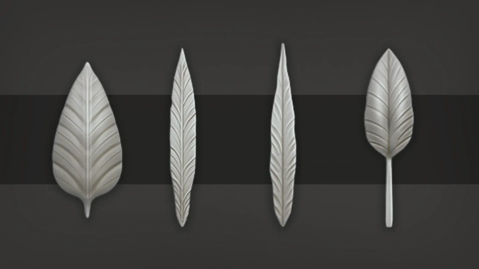 Stylized Tropical leaves with IMM_2