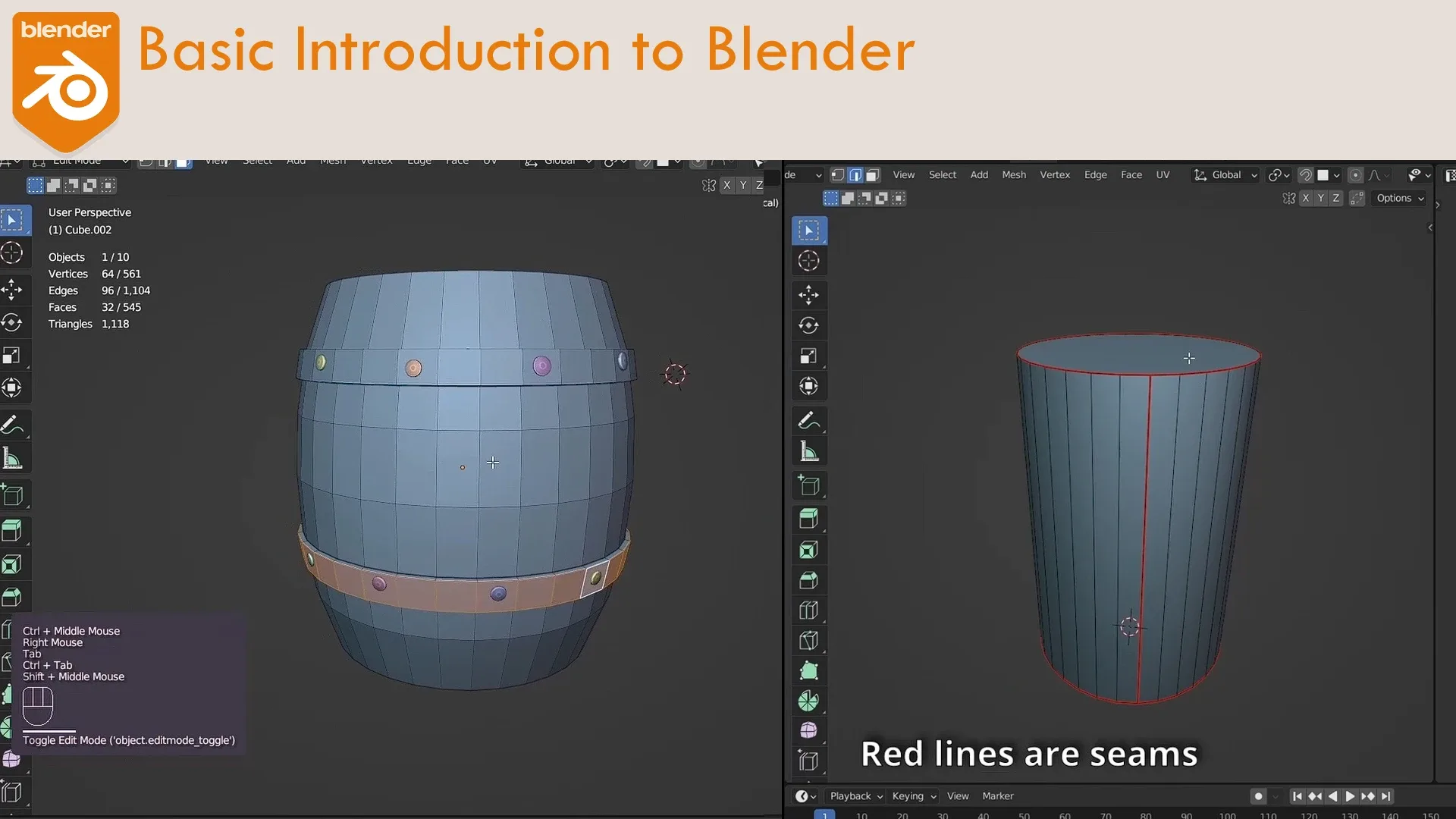 Revitalize paintings in 3d with Blender
