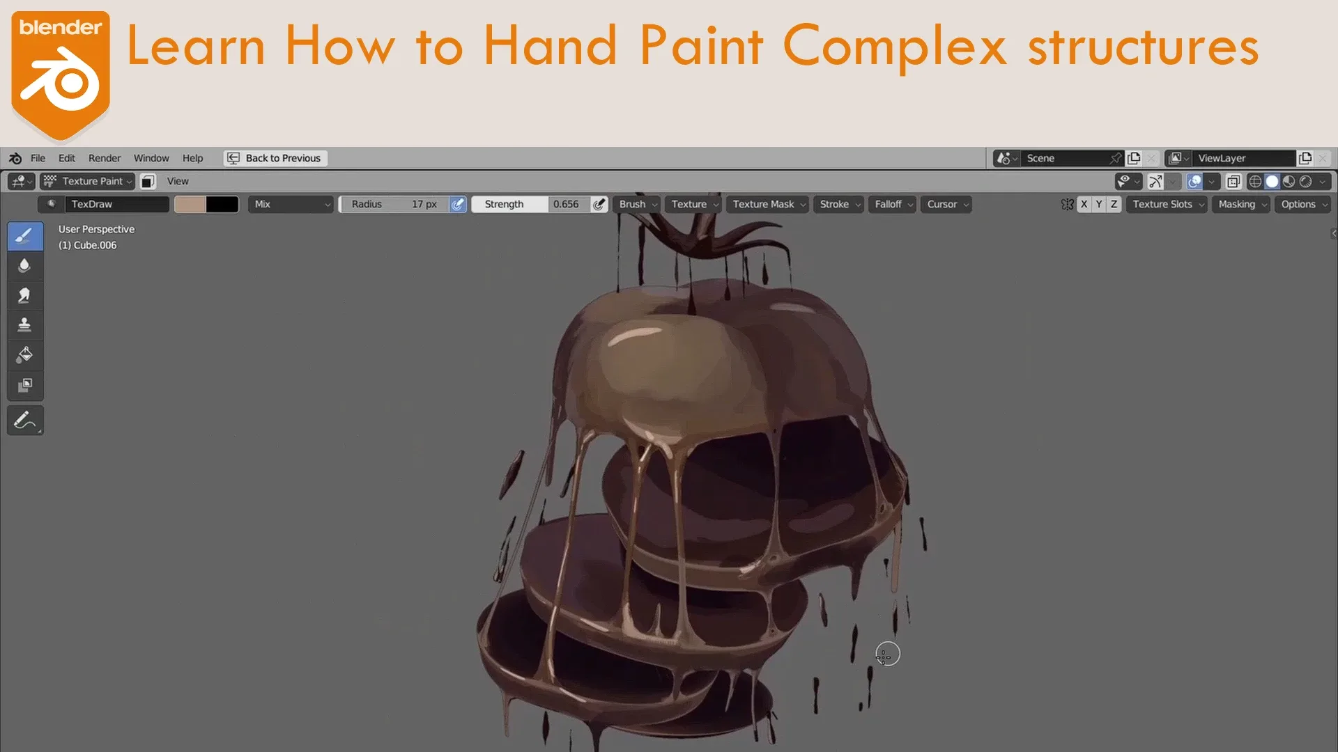 Revitalize paintings in 3d with Blender