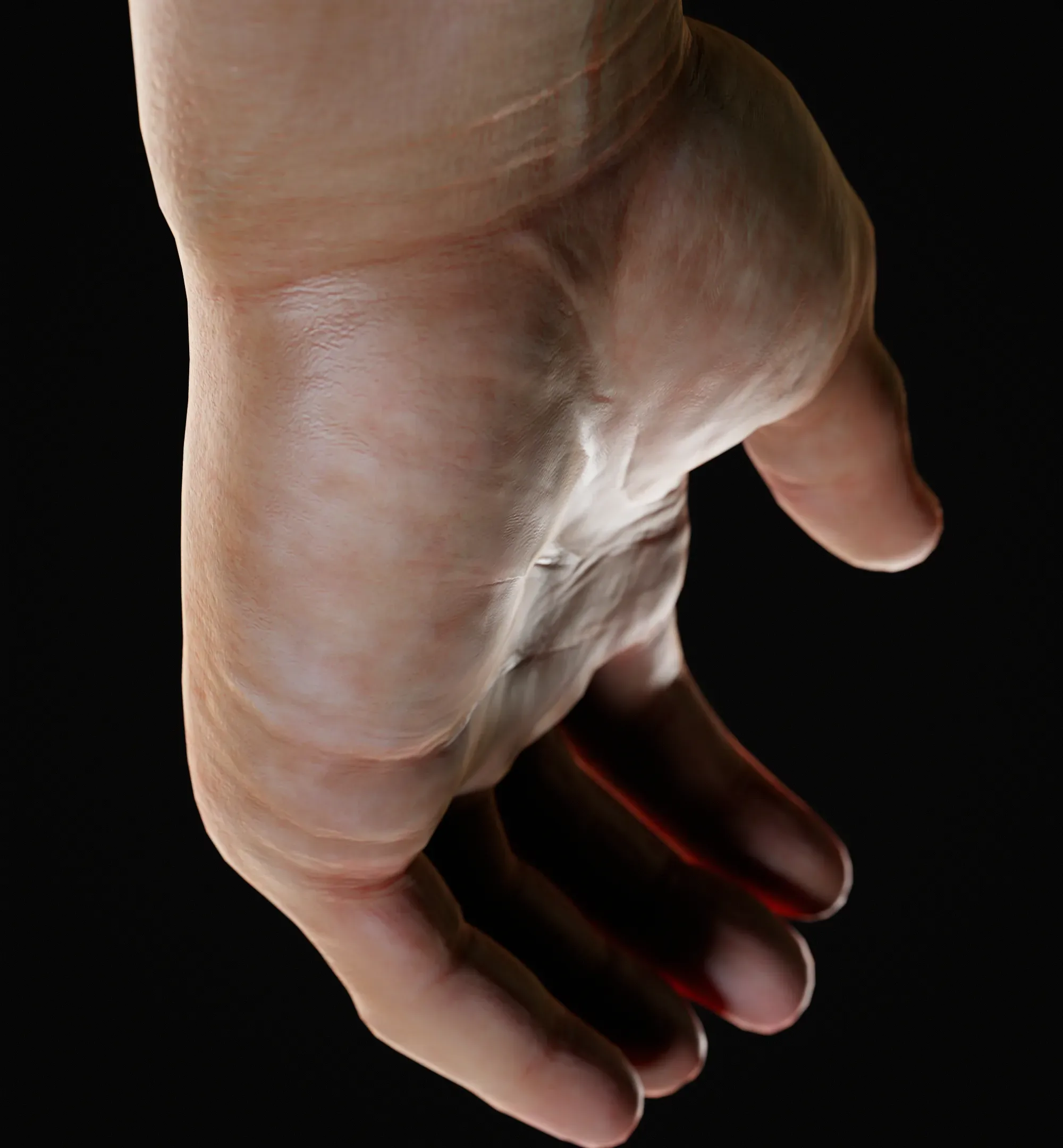 Hand Lowpoly PBR