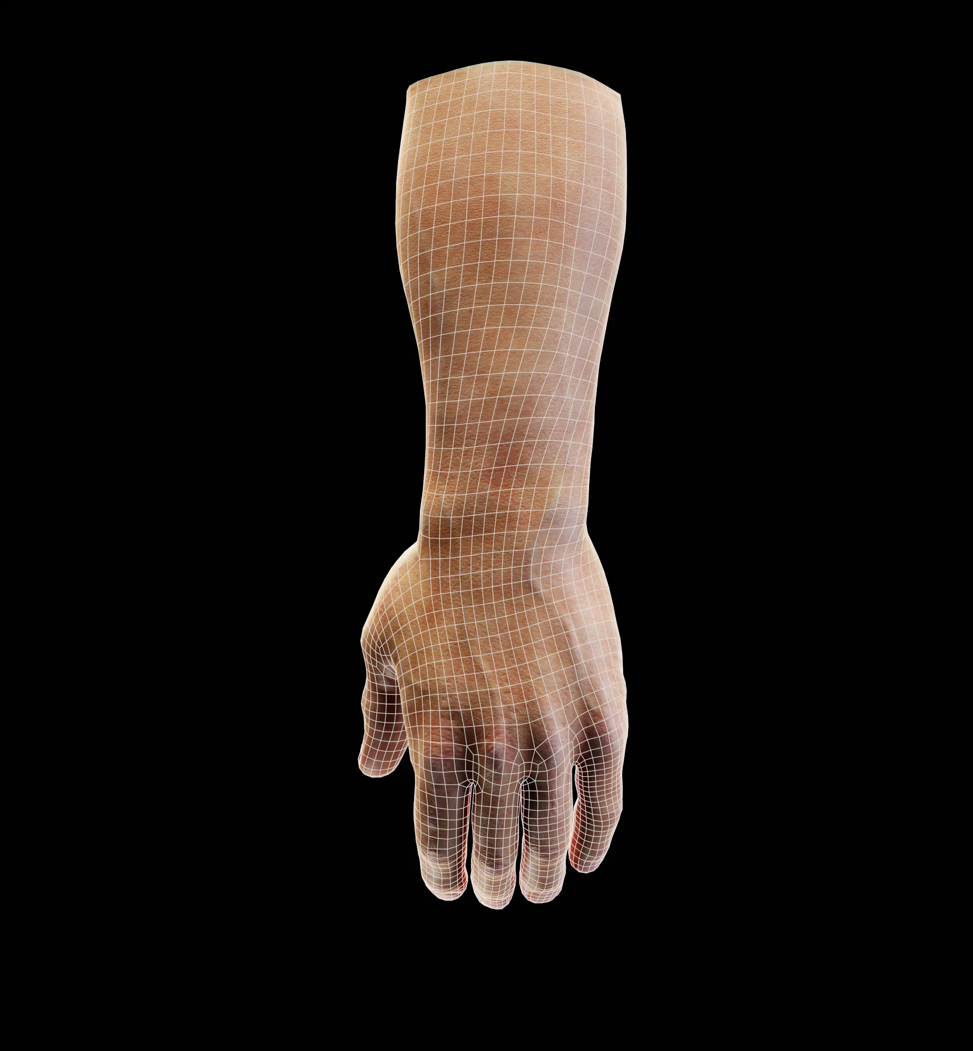 Hand Lowpoly PBR