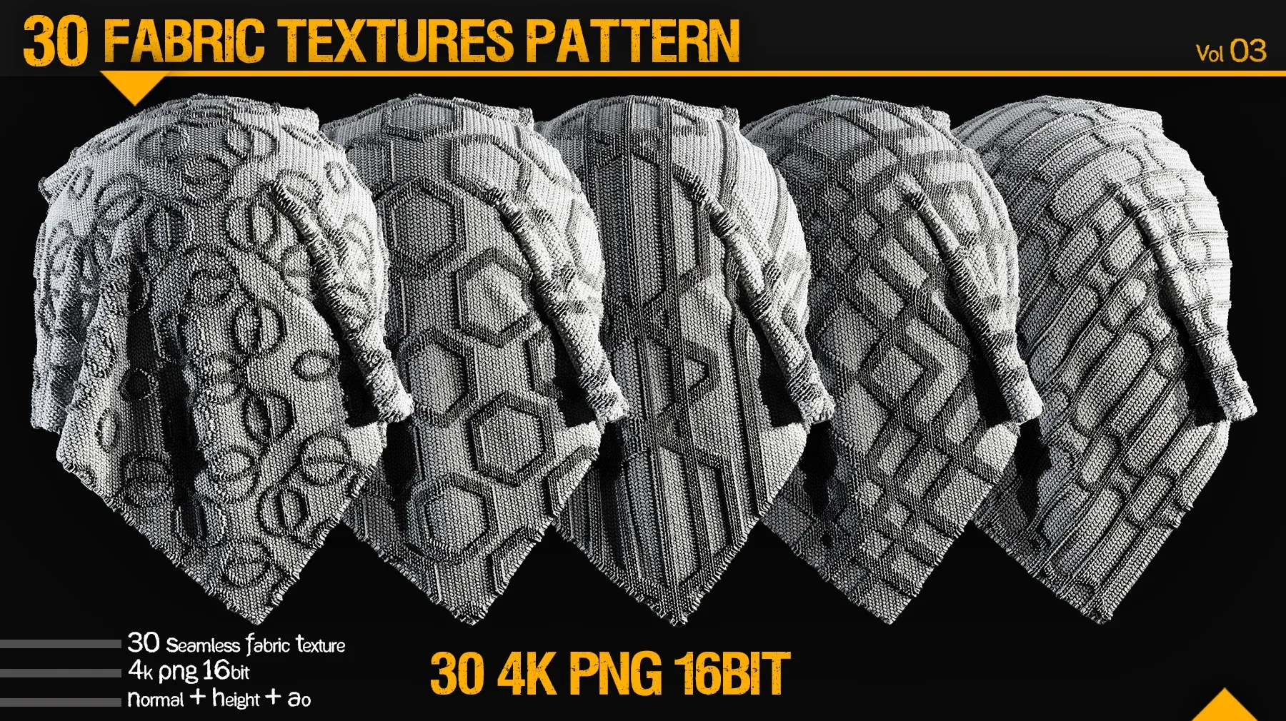 30 fabric textures pattern _ vol 03