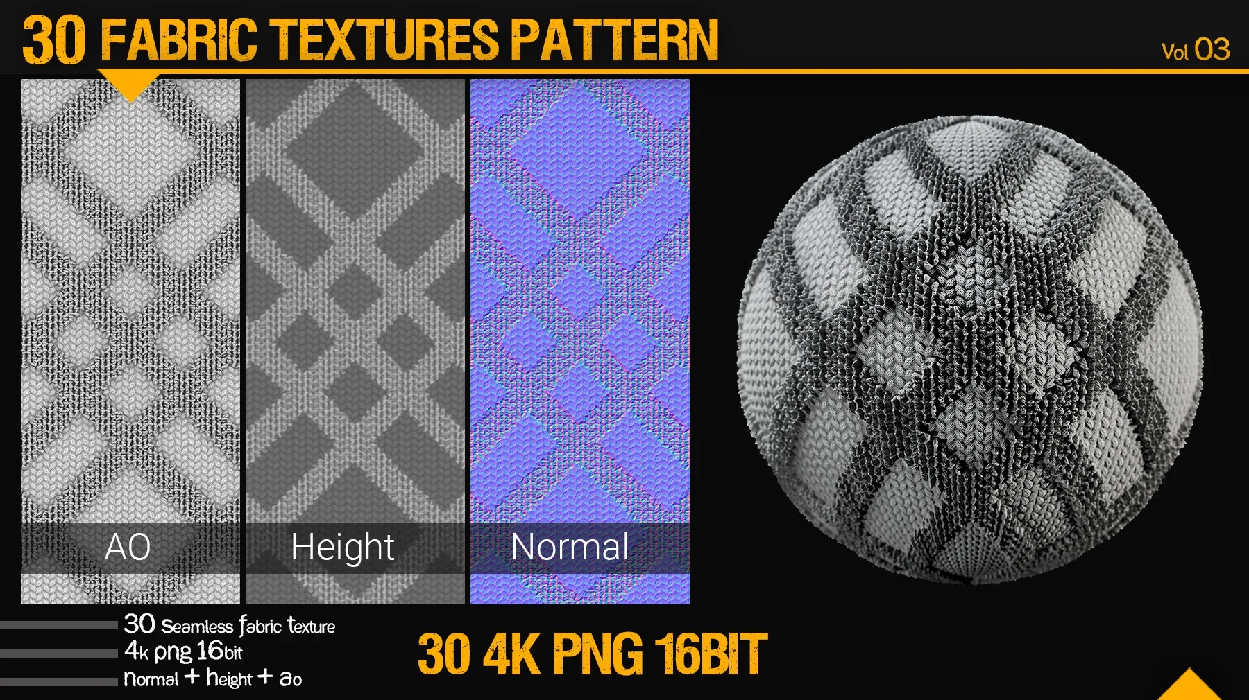 30 fabric textures pattern _ vol 03