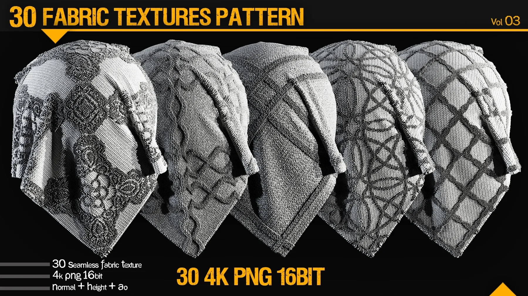 30 fabric textures pattern _ vol 03