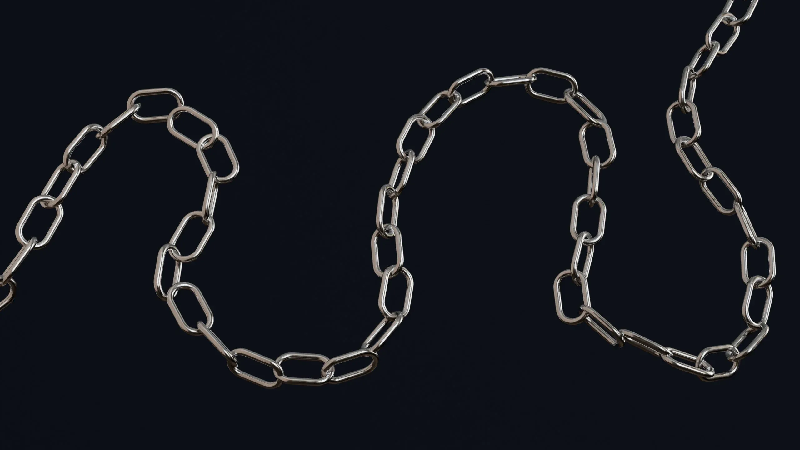 Customizable Chain Links 🔗 Geometry Nodes (Blender)