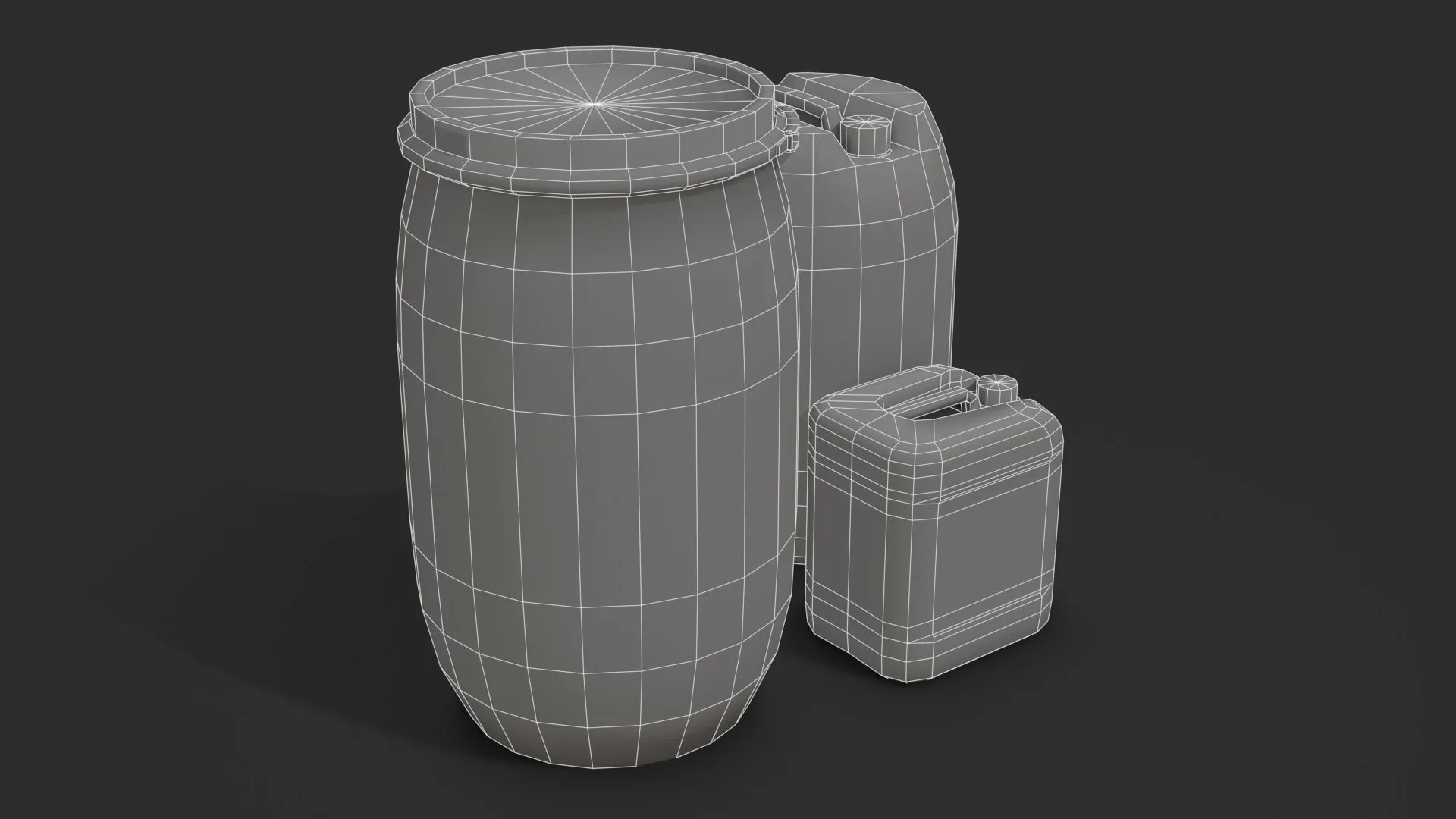 Plastic Containers Set 1