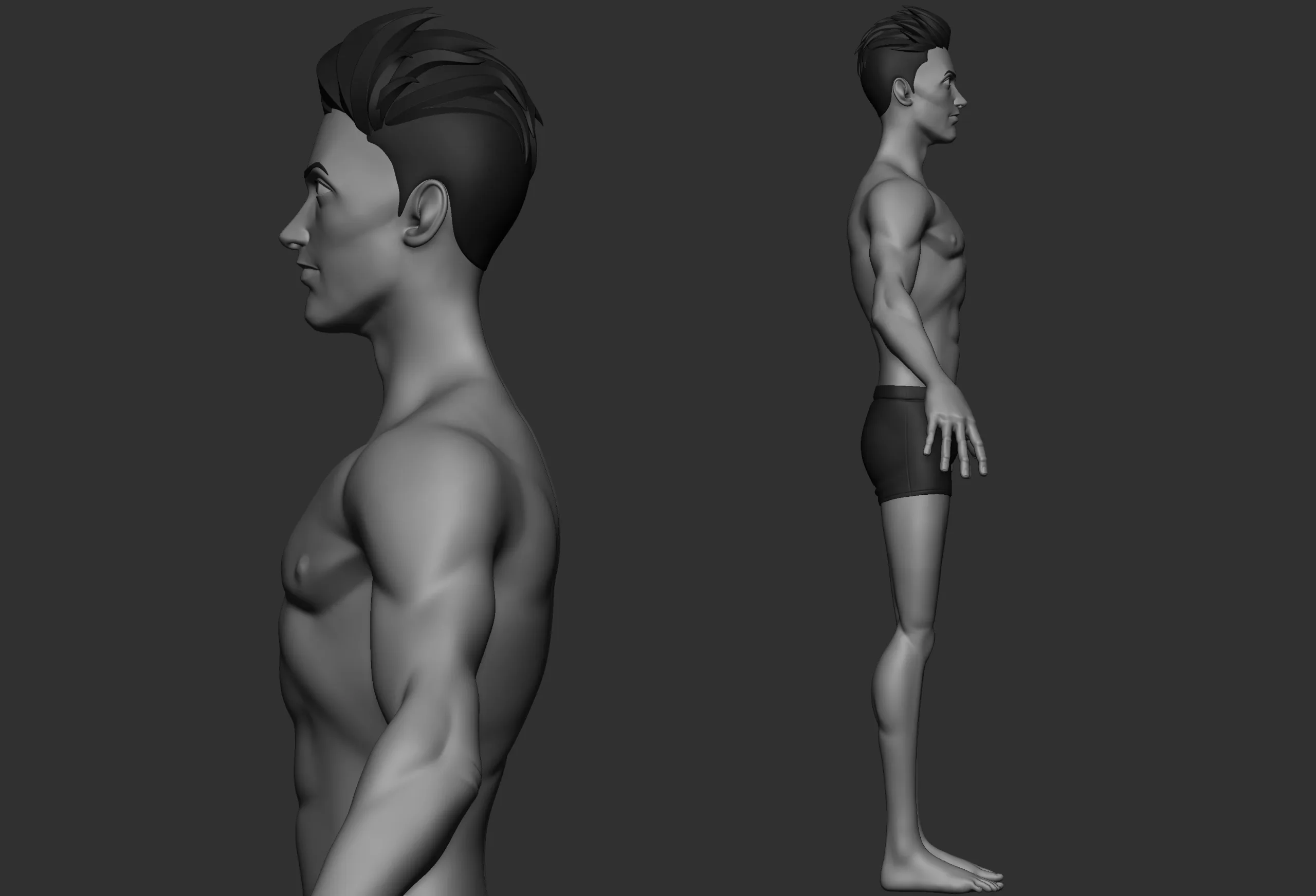 Fortnite Style Male Basemesh