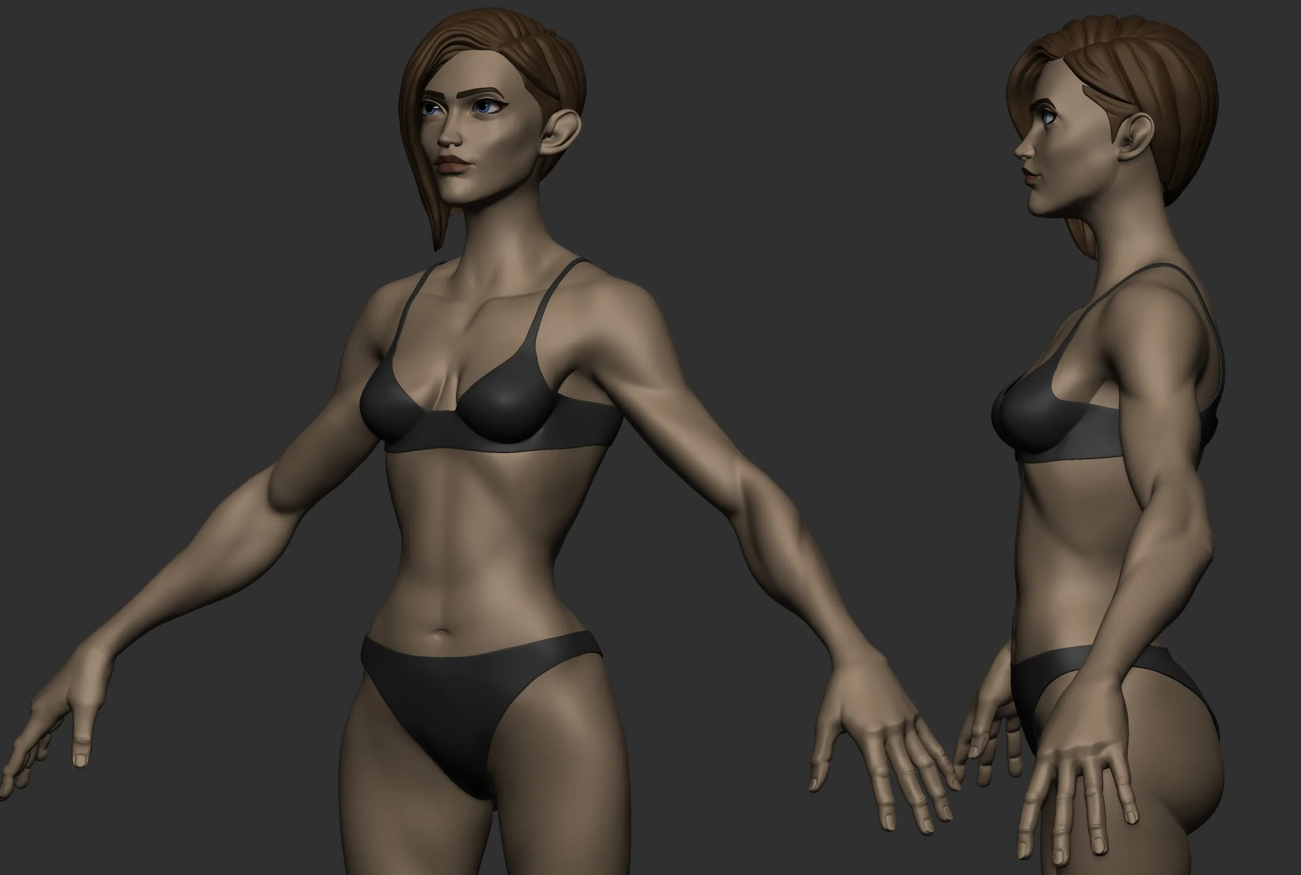 Fortnite Style Female Basemesh