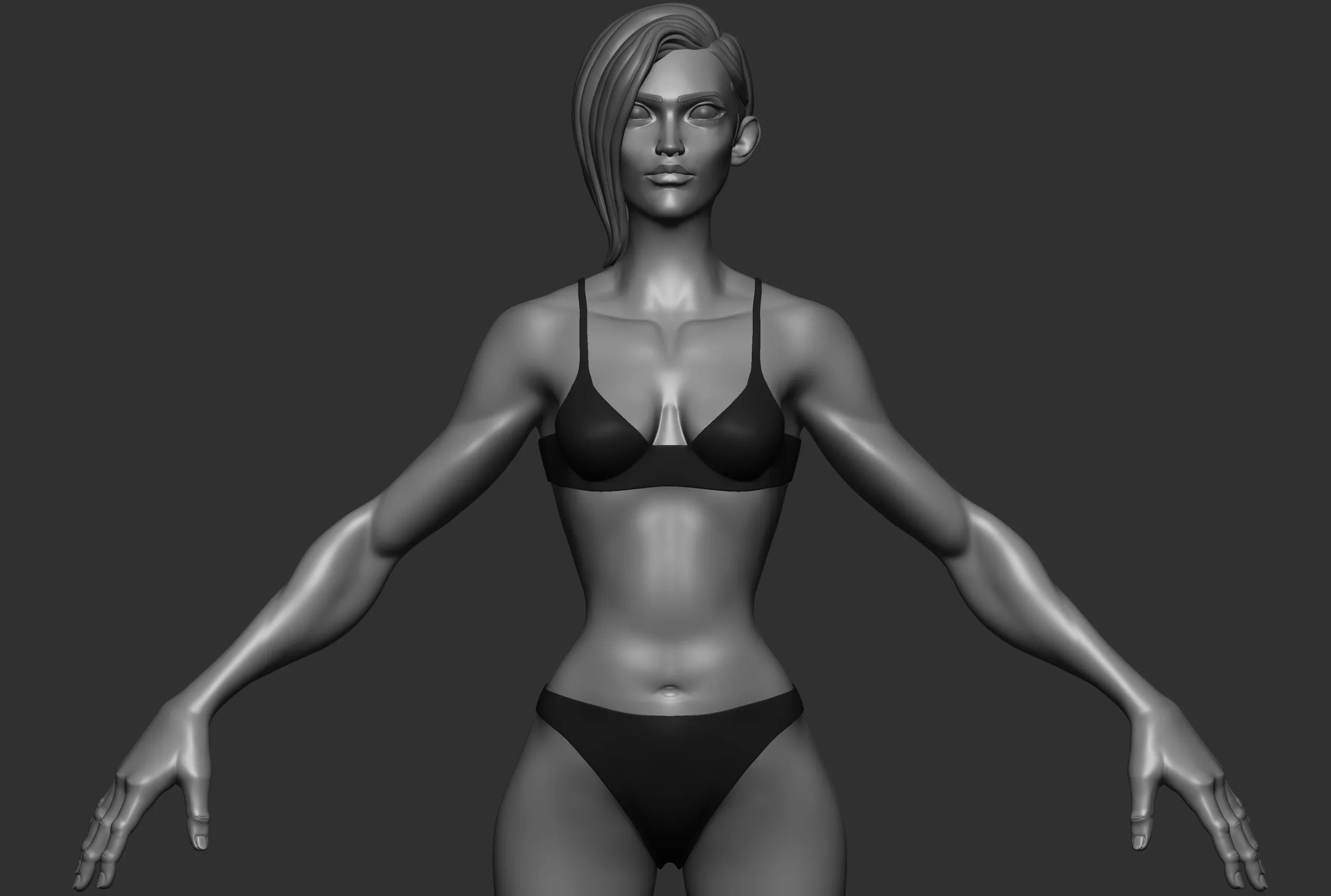 Fortnite Style Female Basemesh