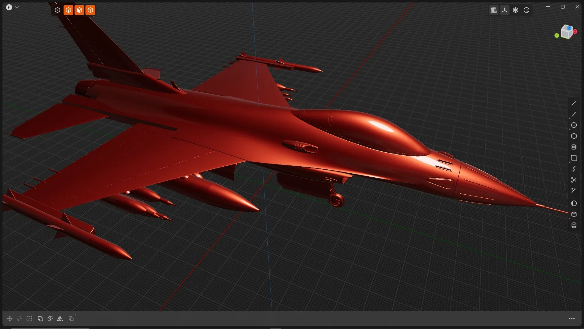 Plasticity 3D tutorial F16 falcon fighter full tutorial, take this!! You've never seen this on Plasticity 3d, you won't regret it!!!