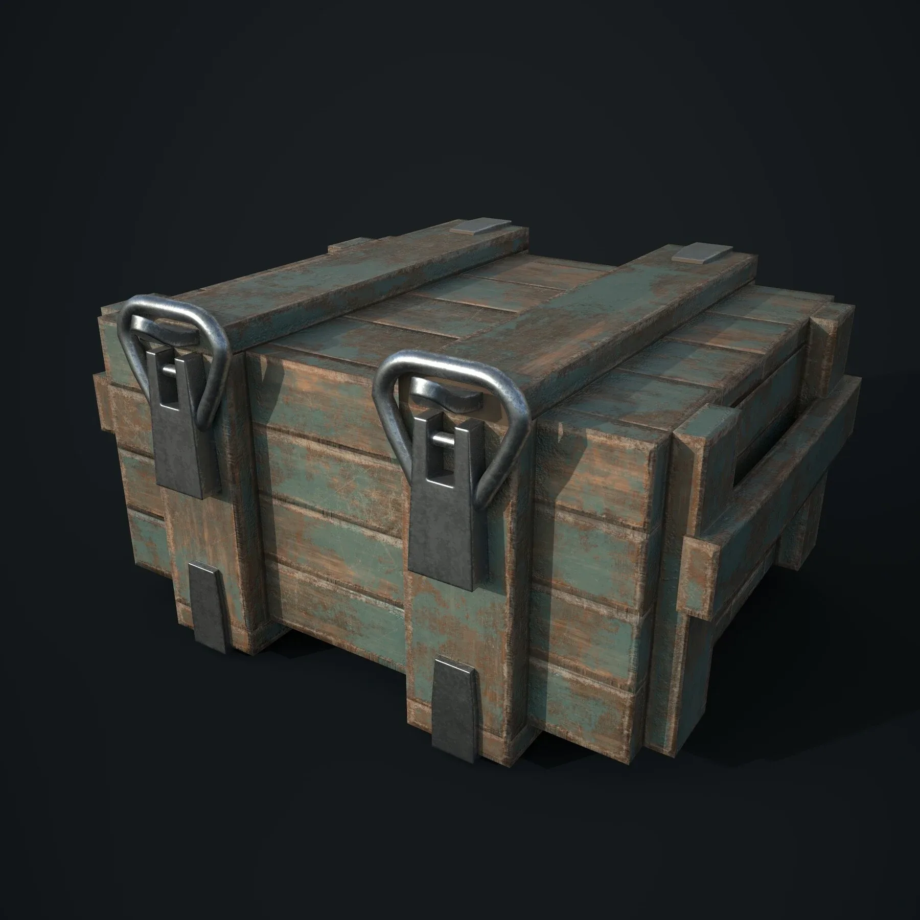 WOODEN ARMY BOX TEXTURING TUTORIAL