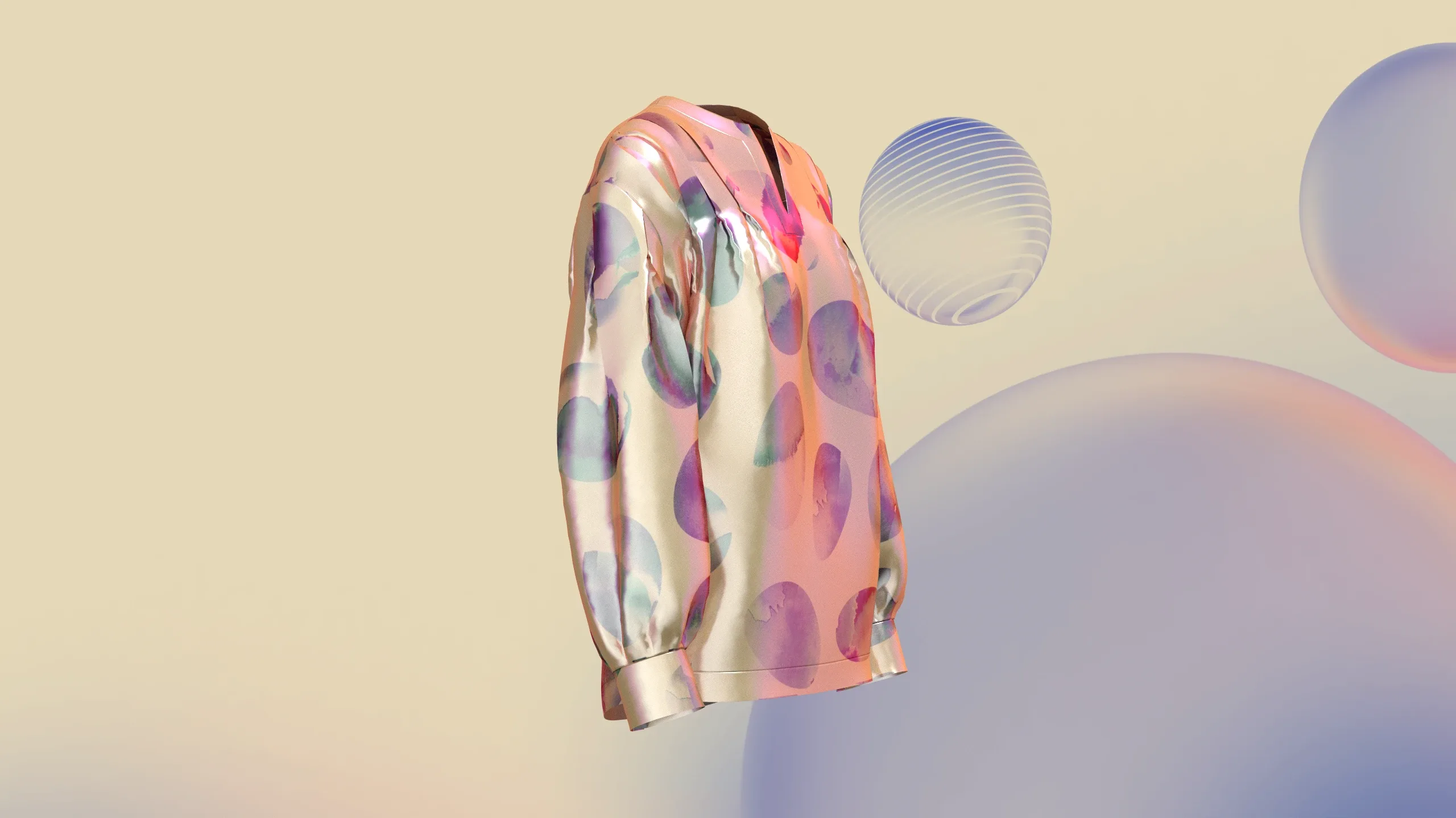 Mirror Shirt | Marvelous / Clo3d / obj / fbx