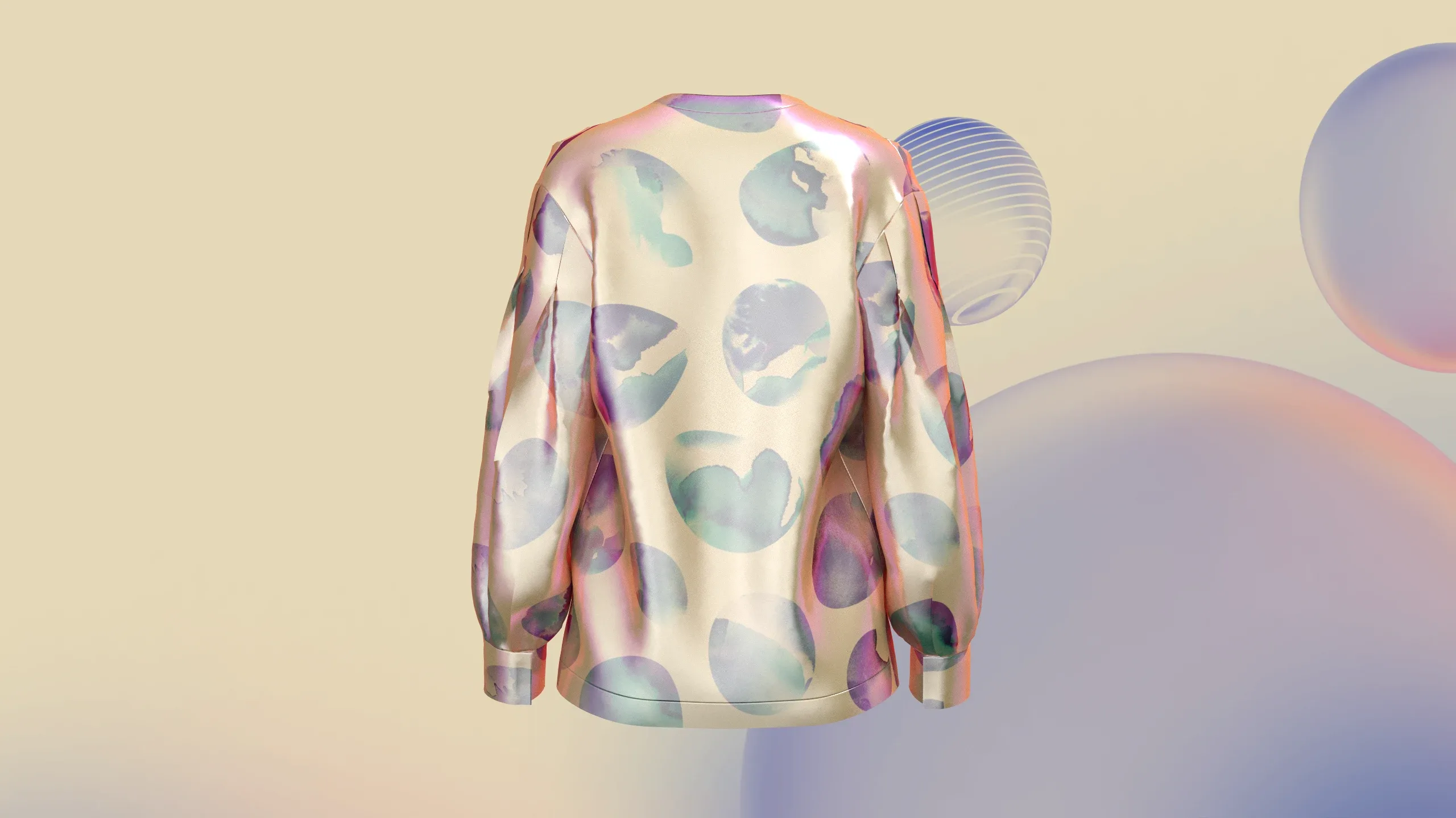 Mirror Shirt | Marvelous / Clo3d / obj / fbx