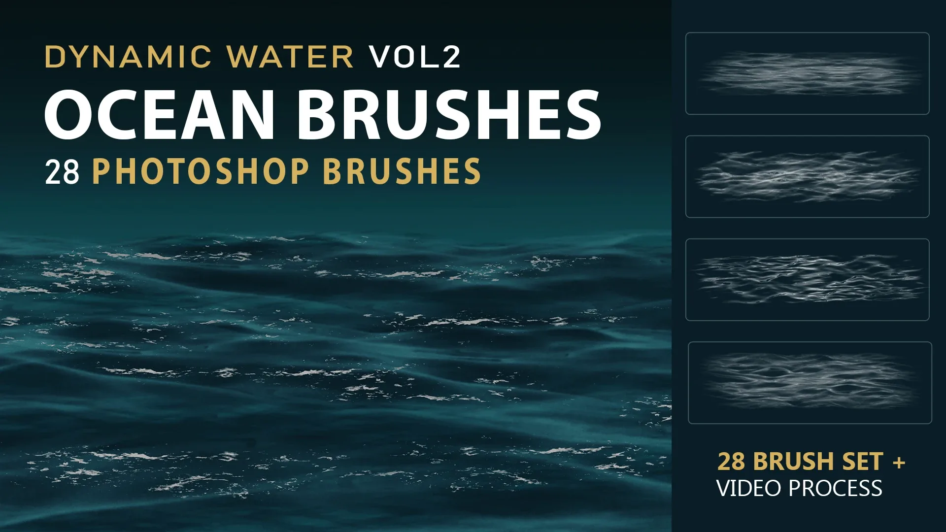 Ocean Waves Brushes Bundle