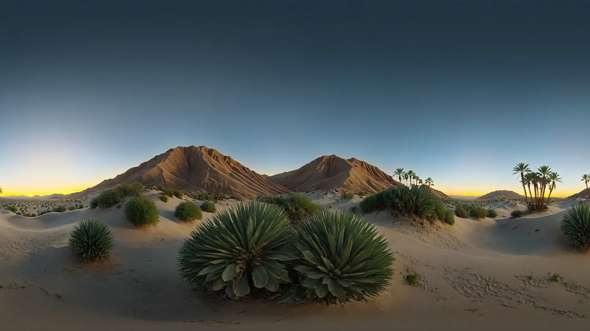 55 HDRI Desert Panoramas - 360 Spherical Maps