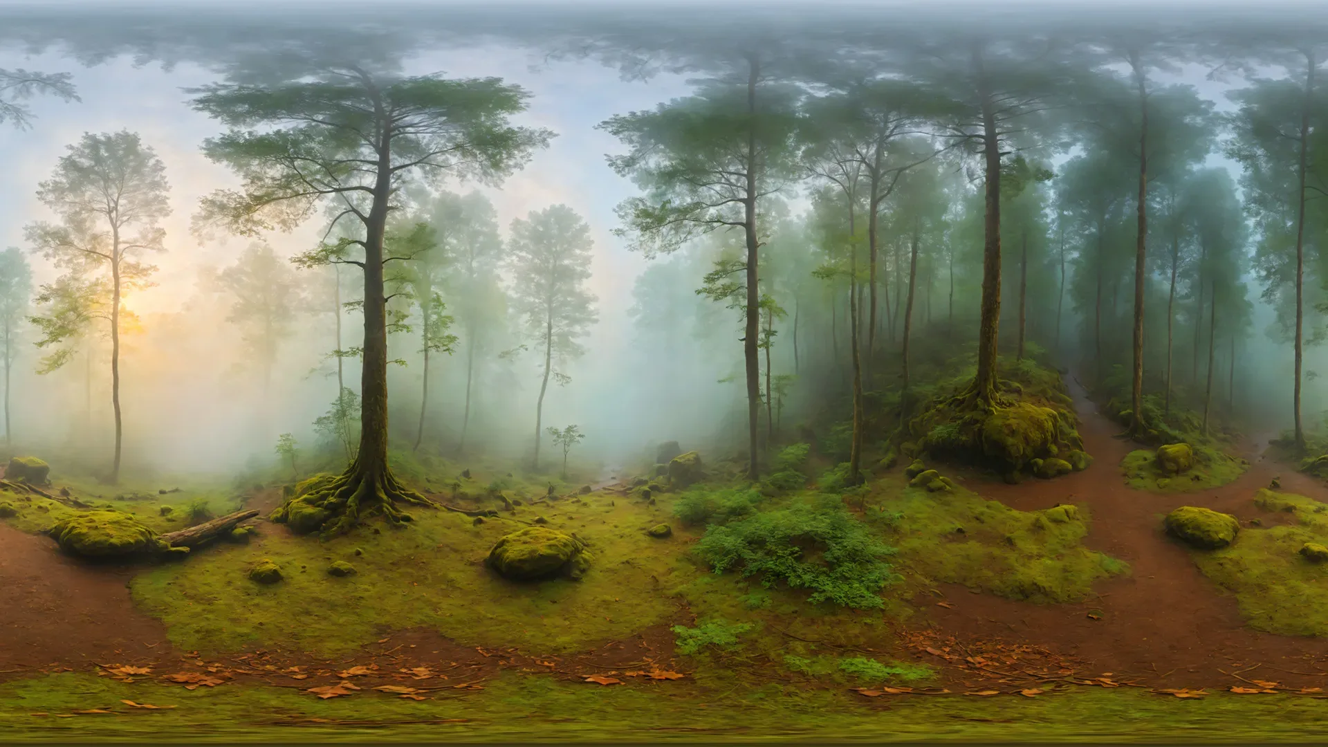 50 HDRI Next Level Forest Panoramas - 360 Spherical Maps