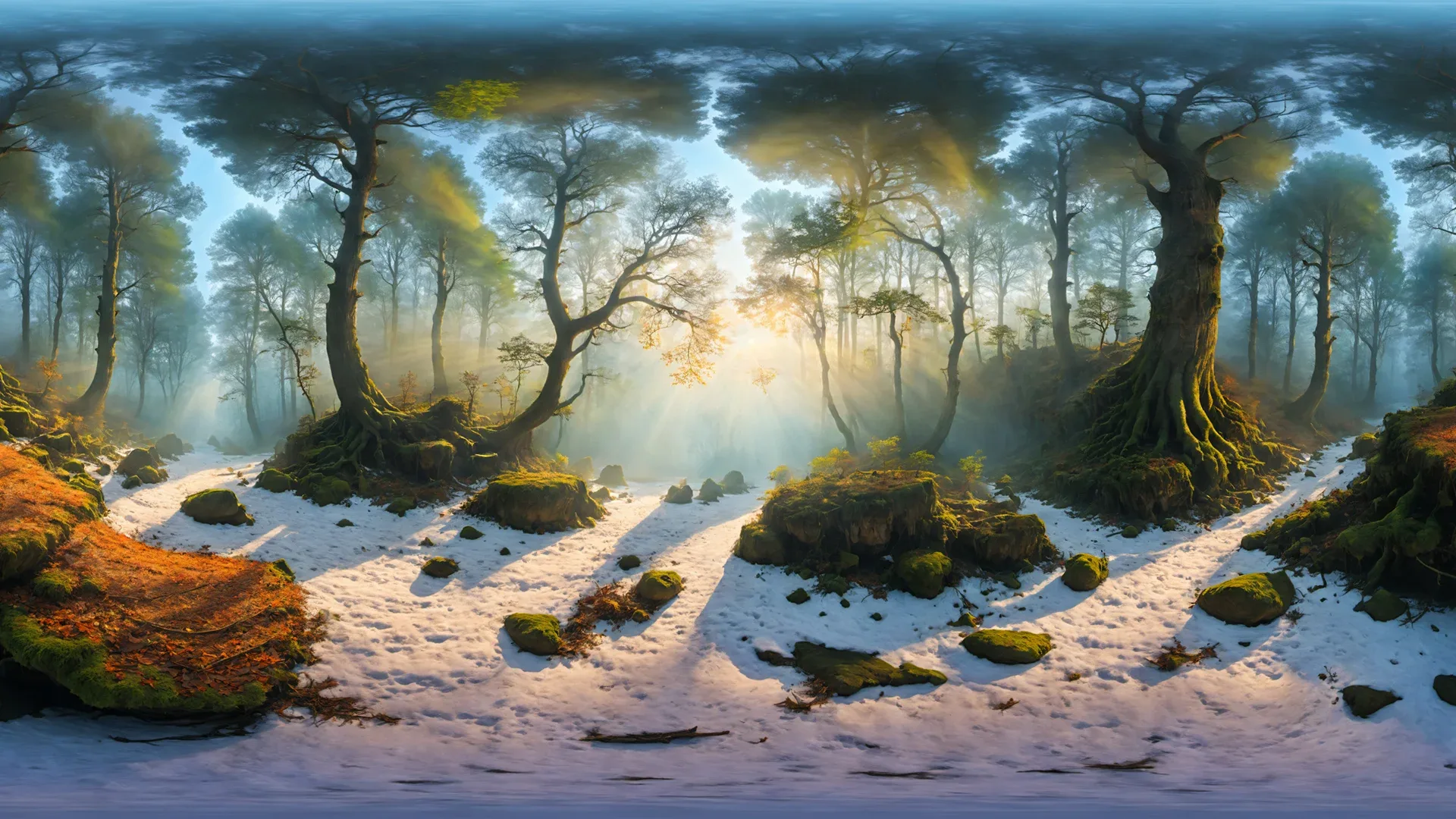 50 HDRI Next Level Forest Panoramas - 360 Spherical Maps