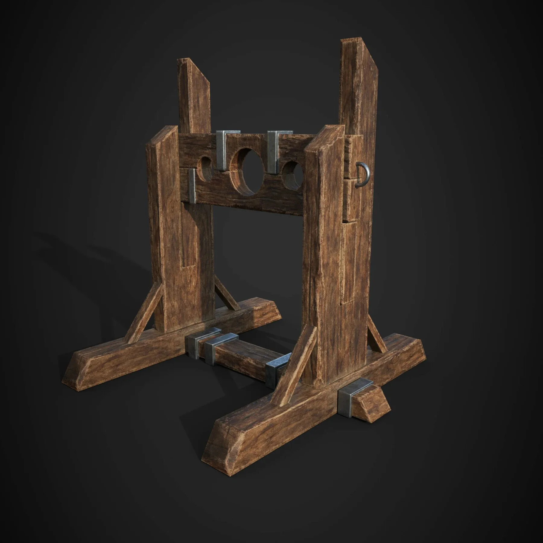 MEDIEVAL PILLORY WOODEN TEXTURING TUTORIAL