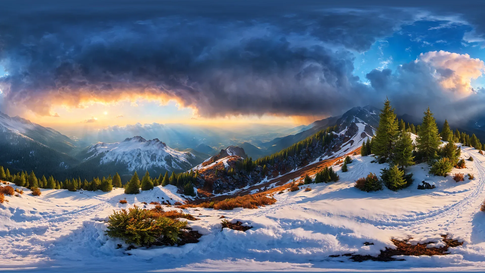 50 HDRI Winter Nature Panoramas