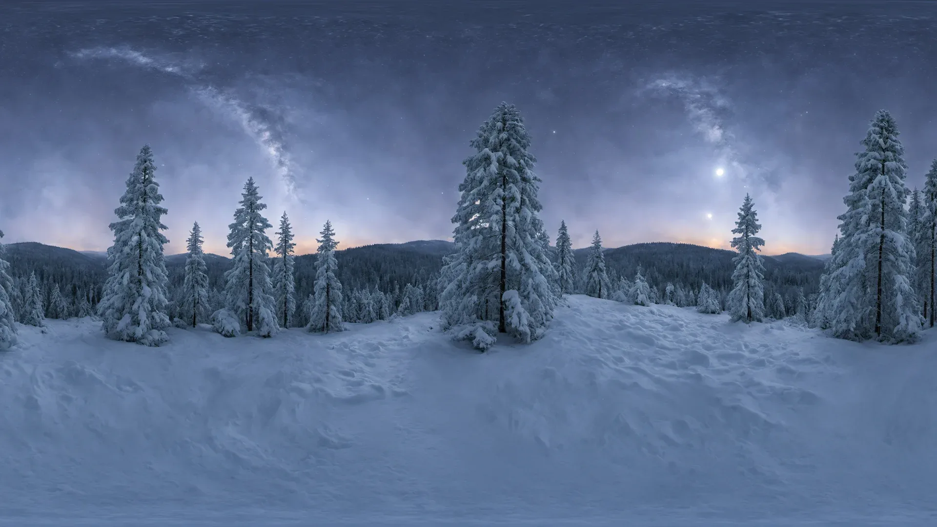 50 HDRI Winter Nature Panoramas FlippedNormals
