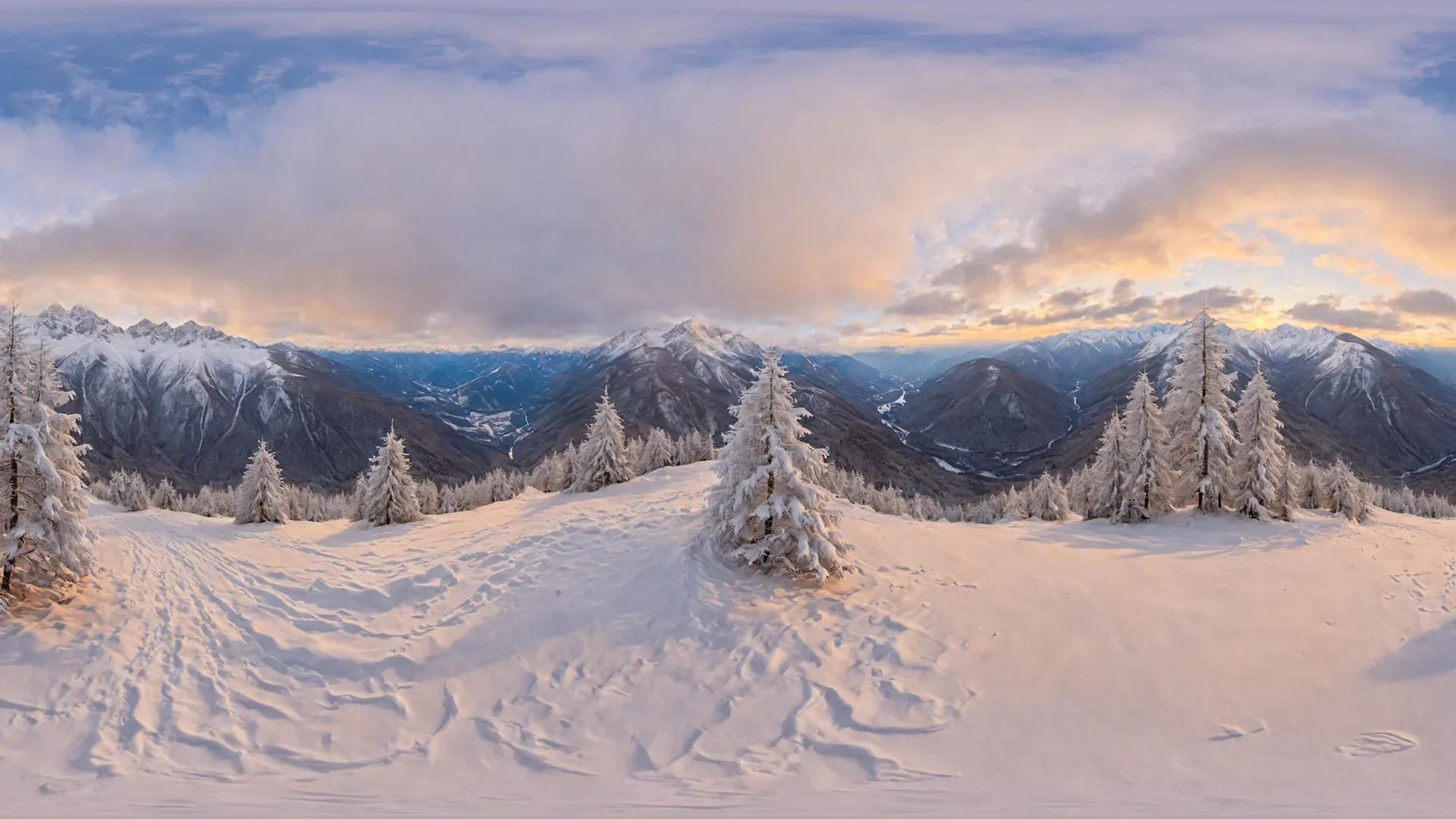 50 HDRI Winter Nature Panoramas