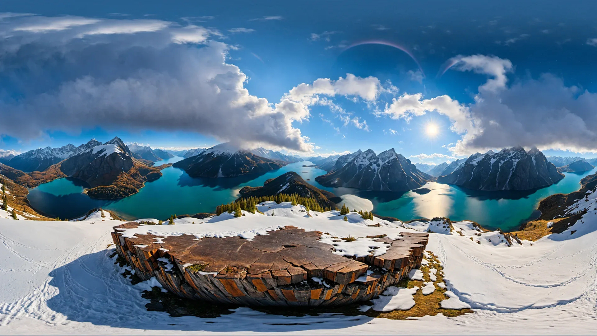 50 HDRI Winter Nature Panoramas