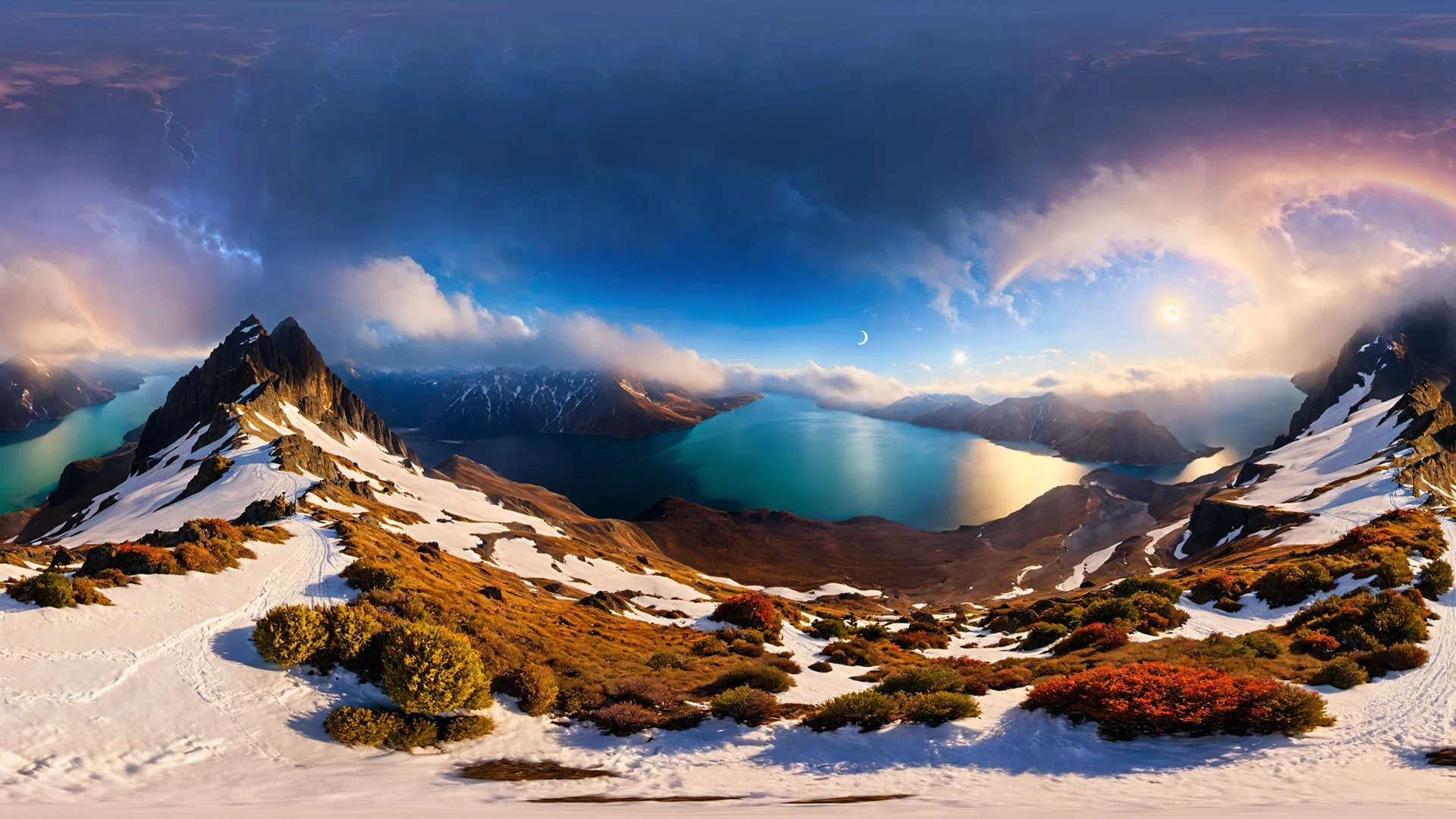 50 HDRI Winter Nature Panoramas