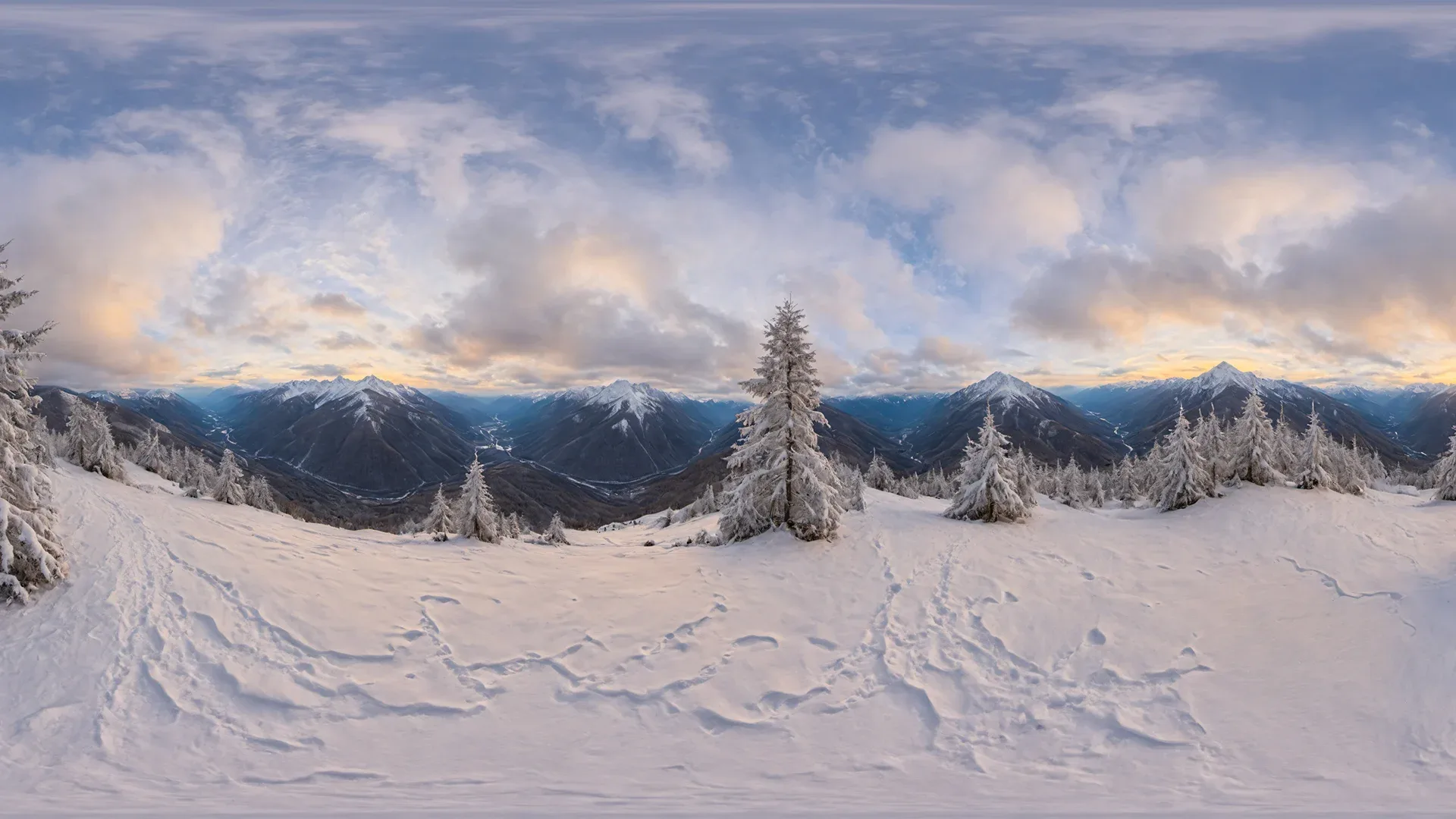 50 HDRI Winter Nature Panoramas