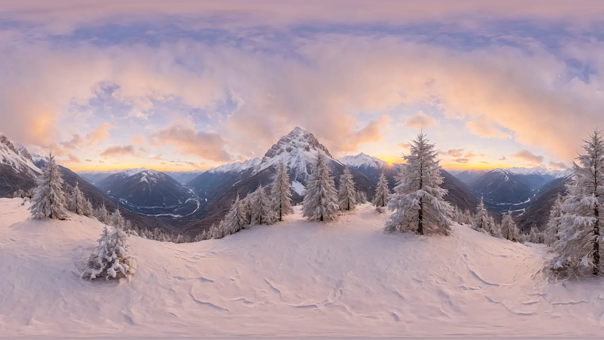 50 HDRI Winter Nature Panoramas