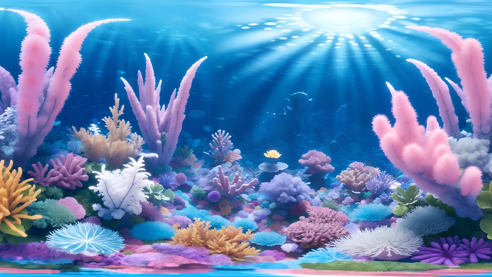 41 Underwater Stylized Panoramas - 360 Spherical Maps