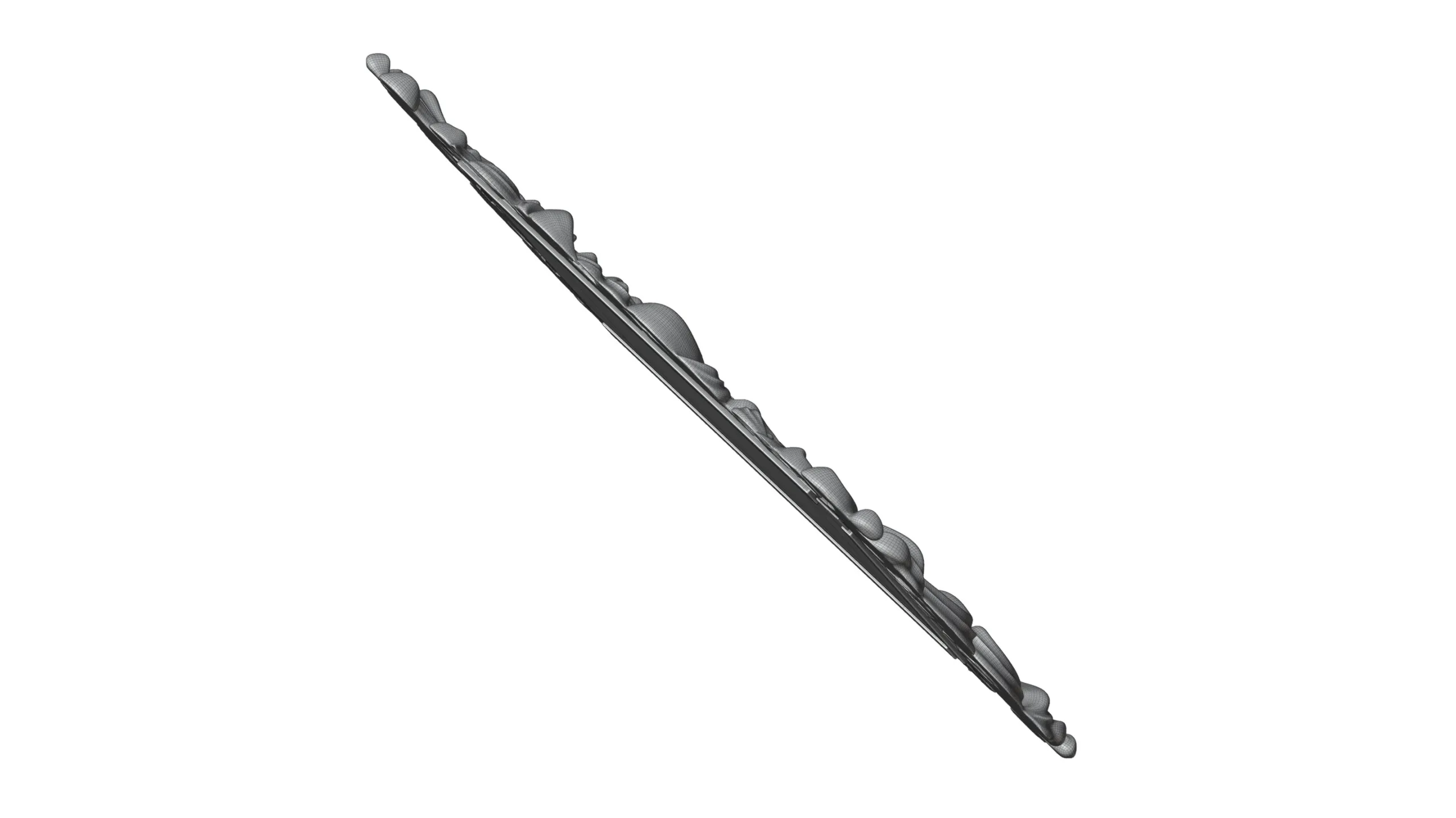 Antique Mirror Frame FlippedNormals