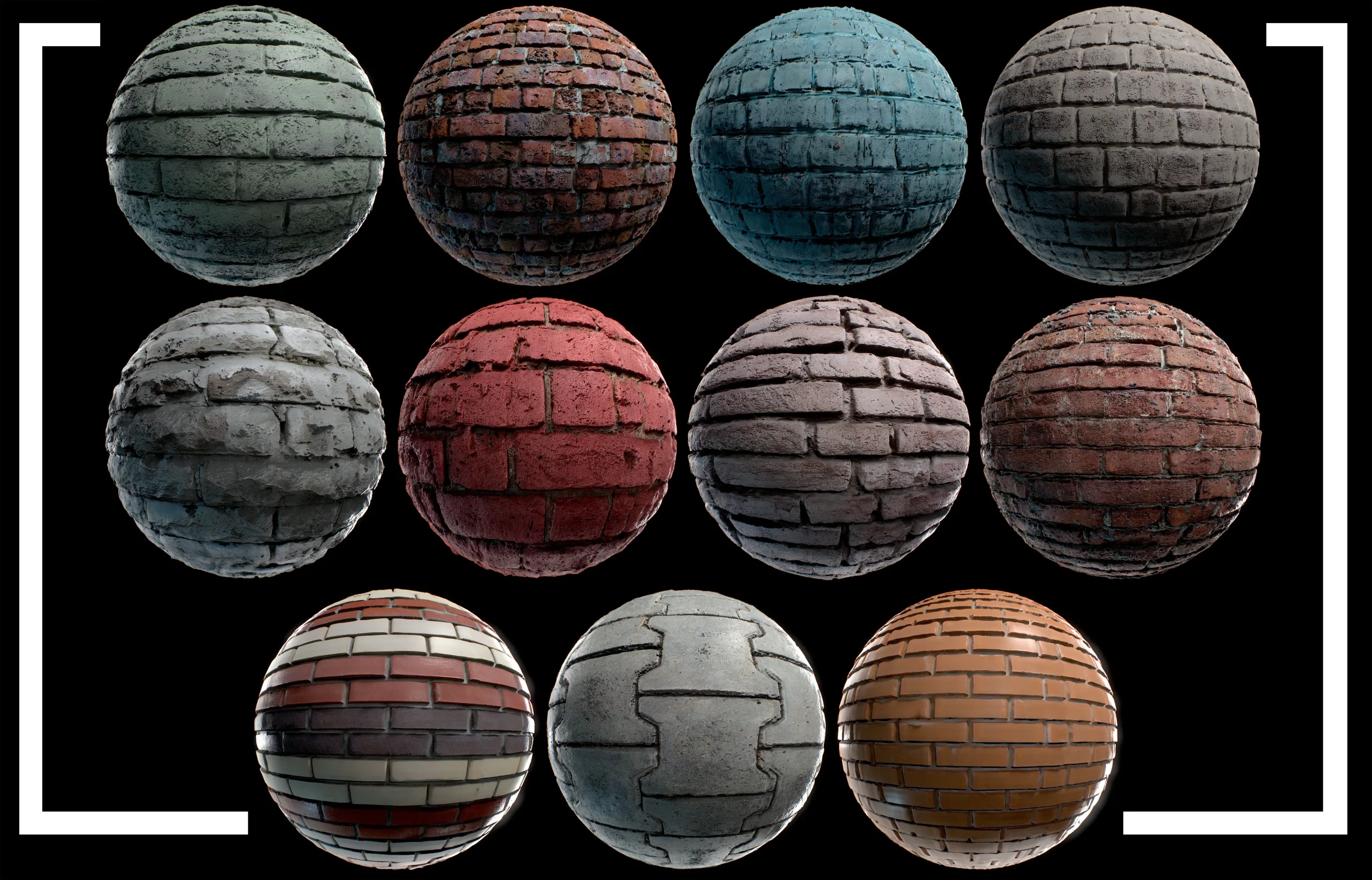 Environment PBR Materials Mega set vol 02