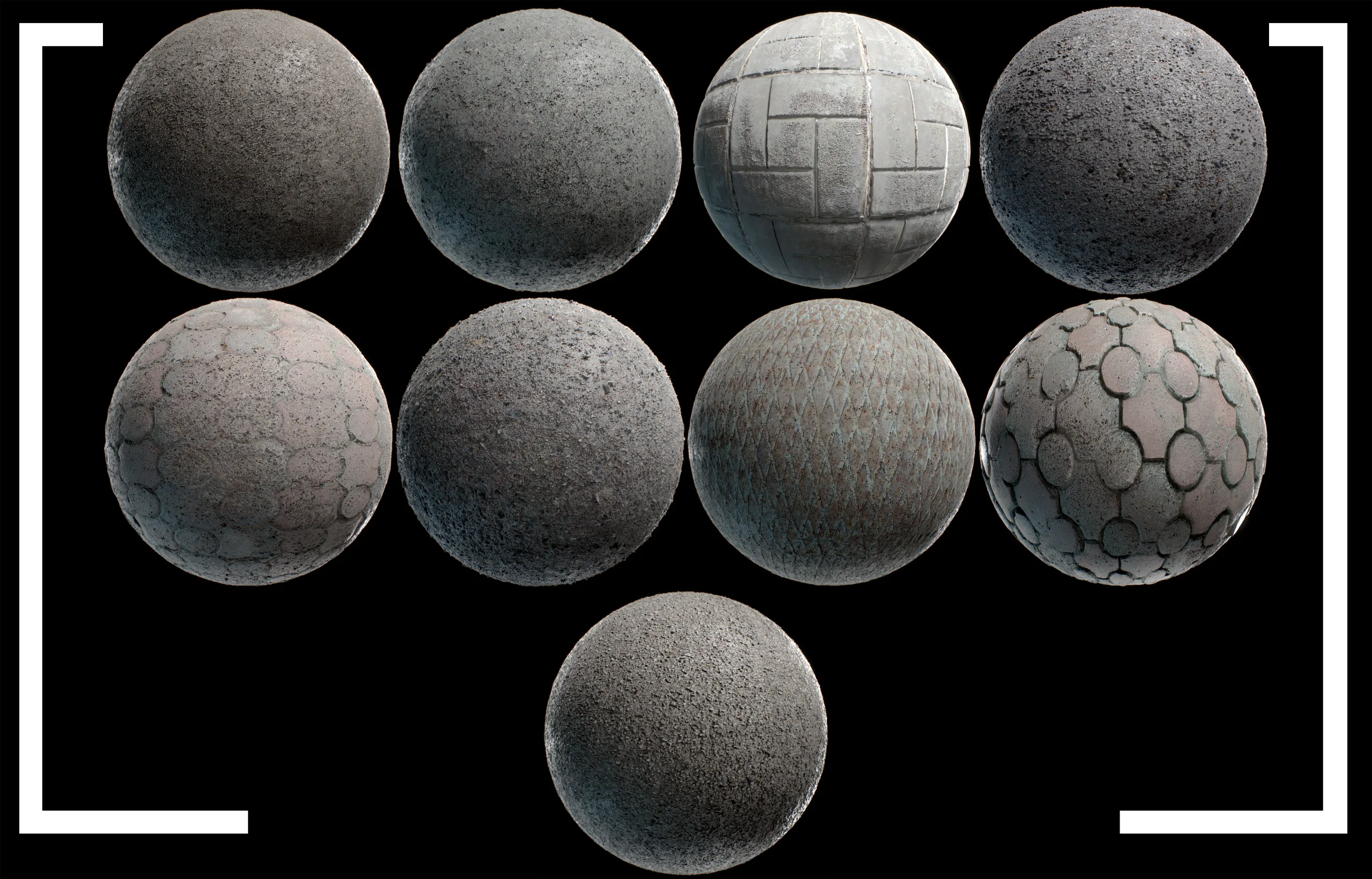 Environment PBR Materials Mega set vol 02