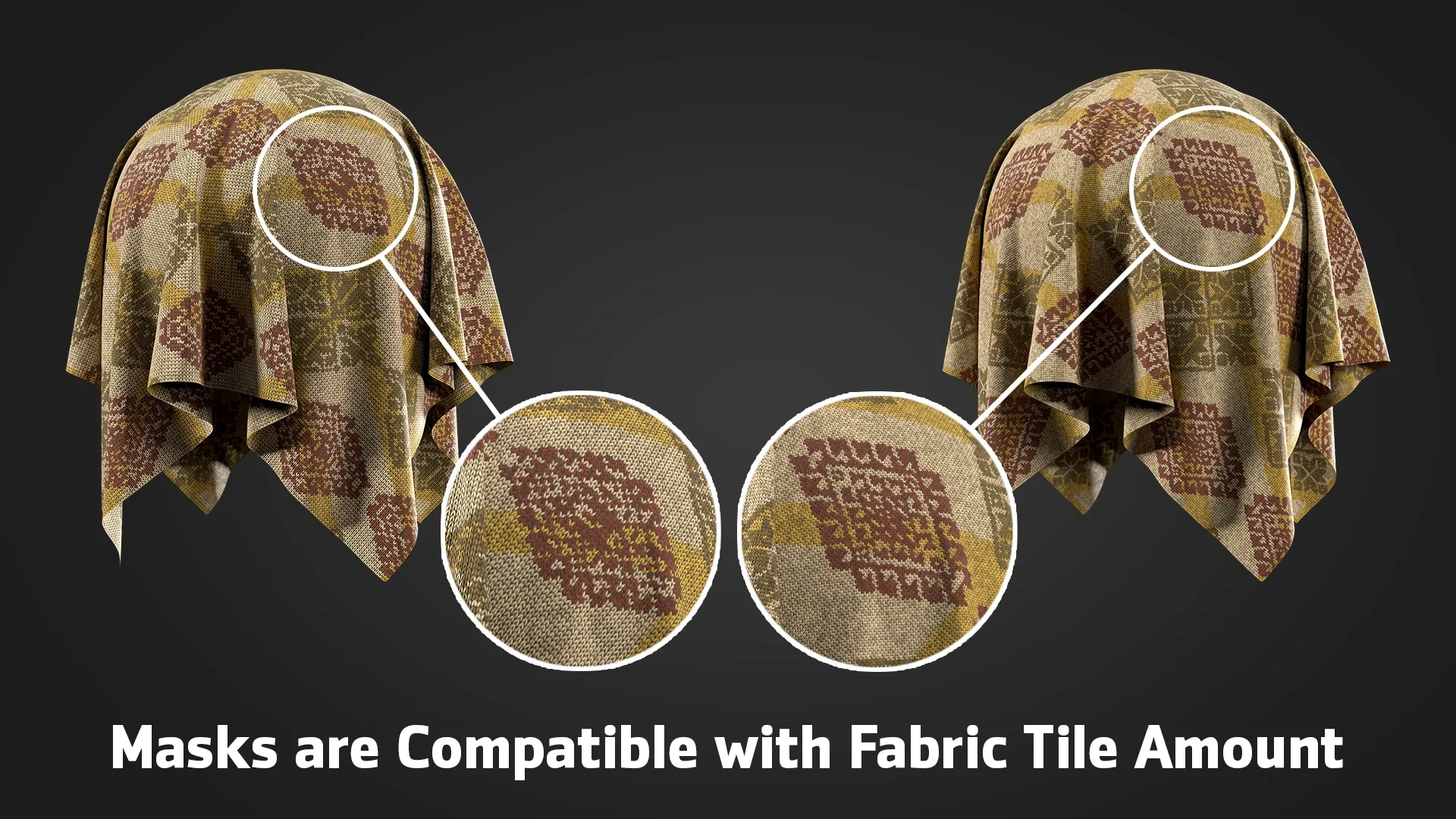 Fabric Generator - Fully Adjustable Material (SBSAR+SBS) + 15 Free Alpha