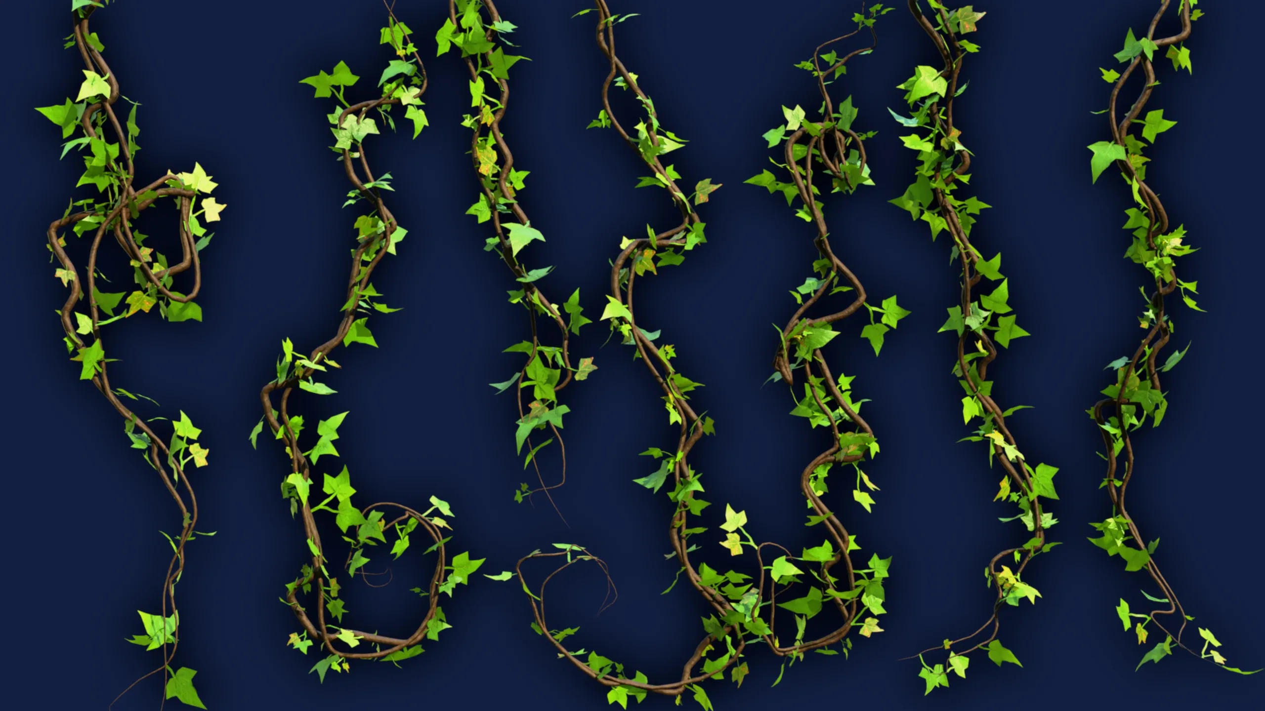 Ivy and Vines - Geometry Nodes (Blender)