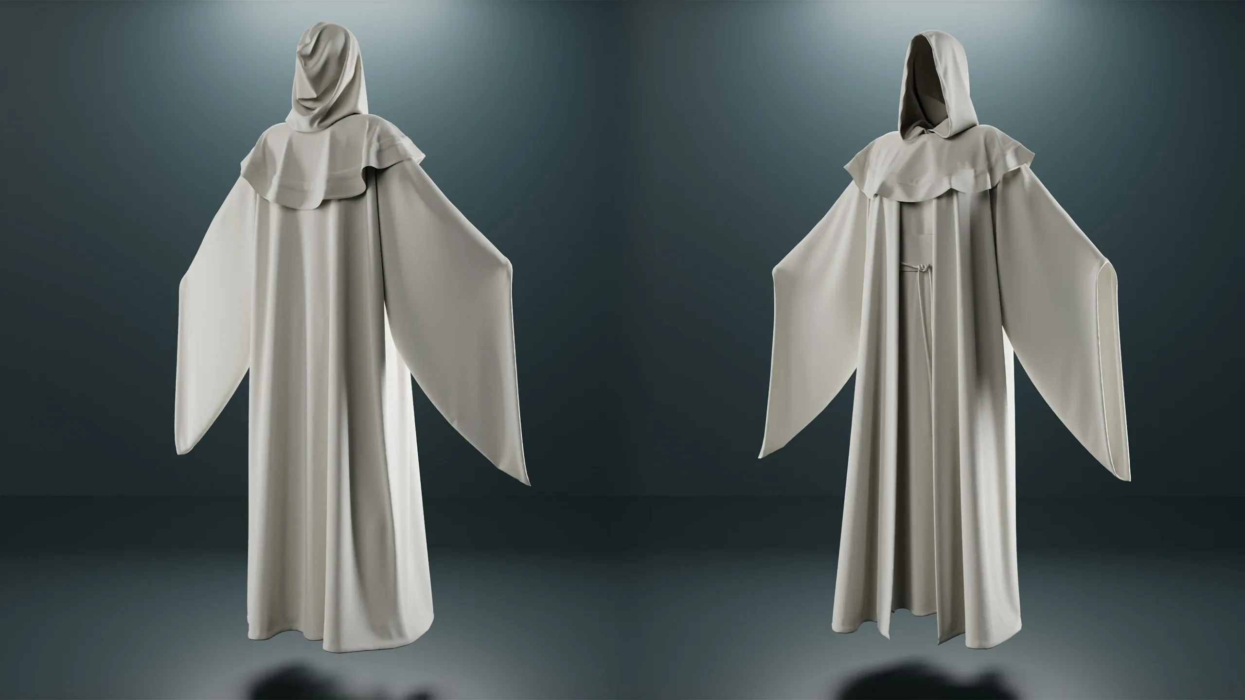 Women Cloaks / marvelous designer, clo