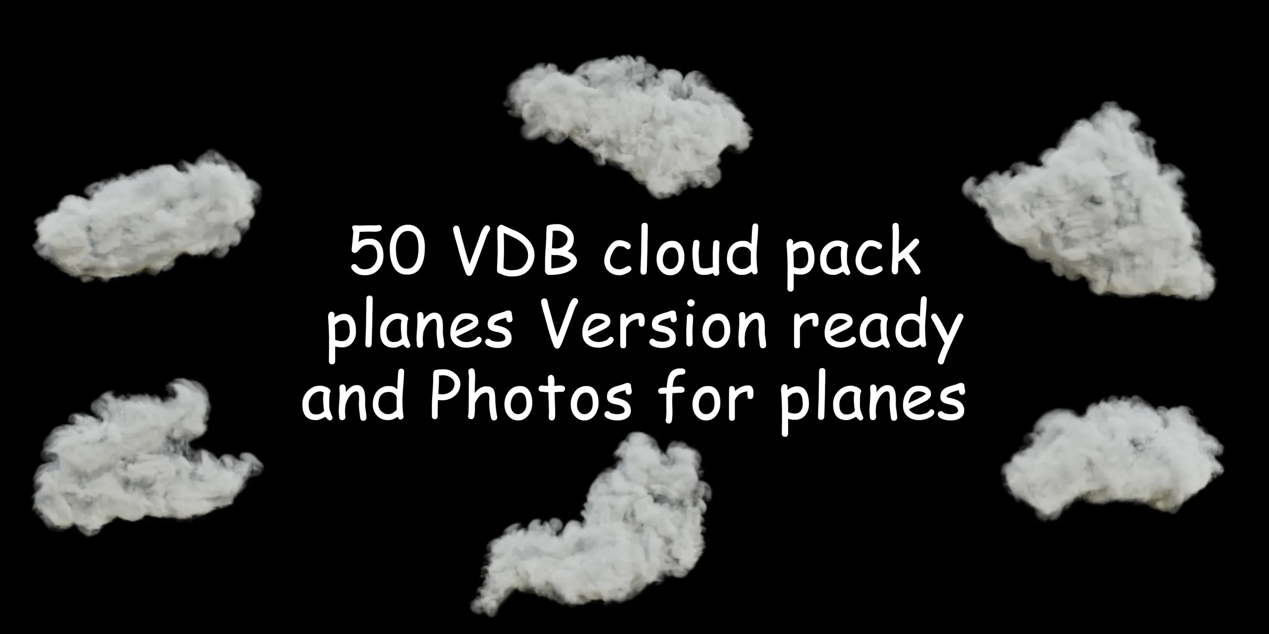 Clouds pack VDB & Alpha Planes