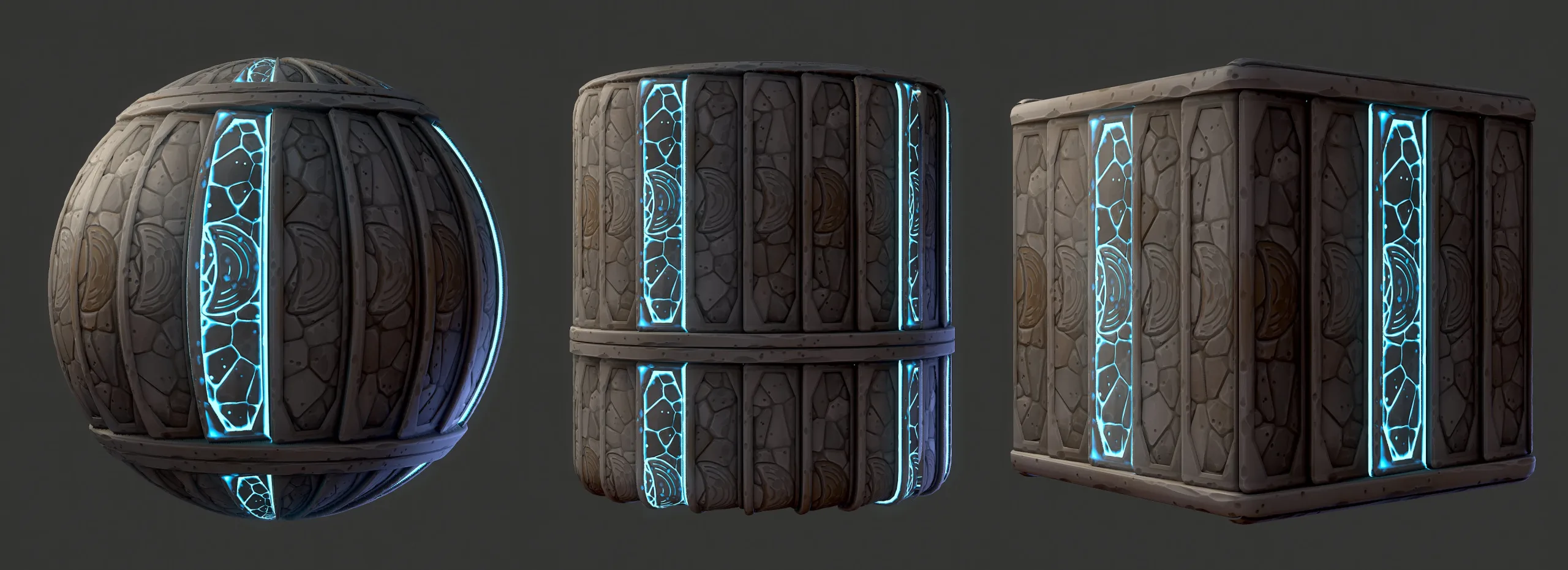 Stylized Fantasy Material - Substance 3D Designer + Sbsar File