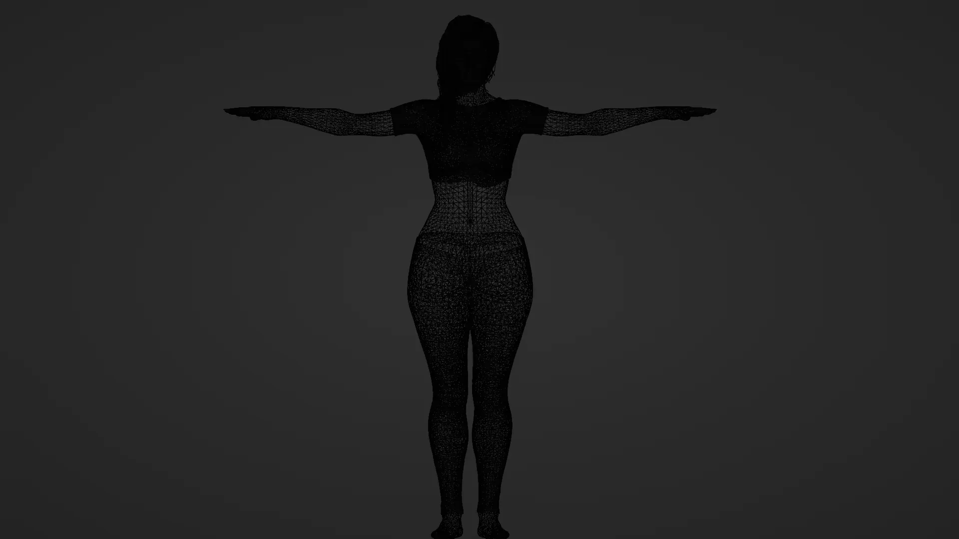 Beautiful Woman Rigged - Melena