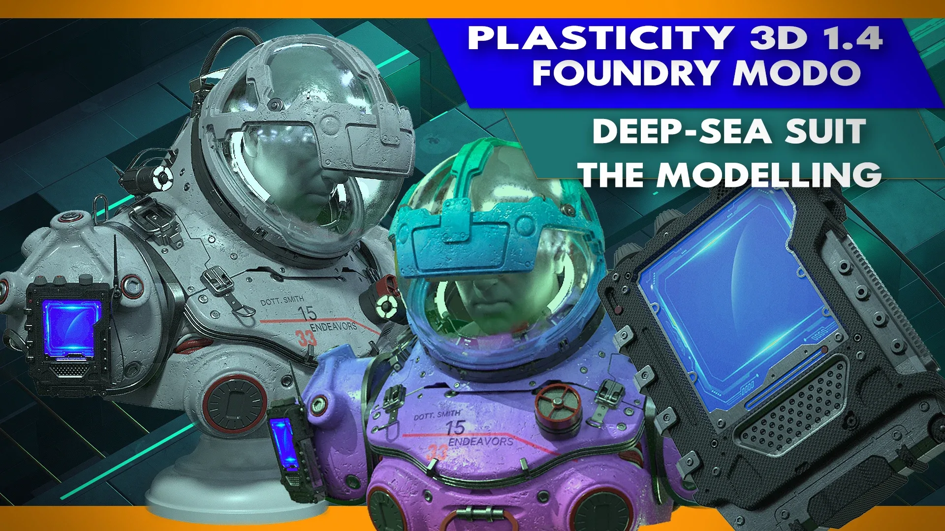 From UnderWater The Movie, Deep-sea suit, course for Plasticity 3D, you've never seen such a Plasticity course before!!!