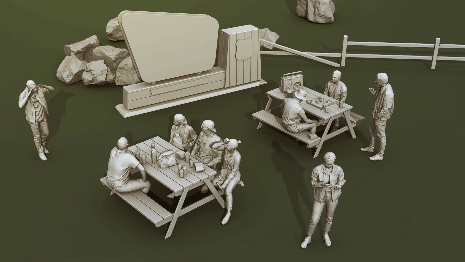 Hyperreality Lowpoly Essentials