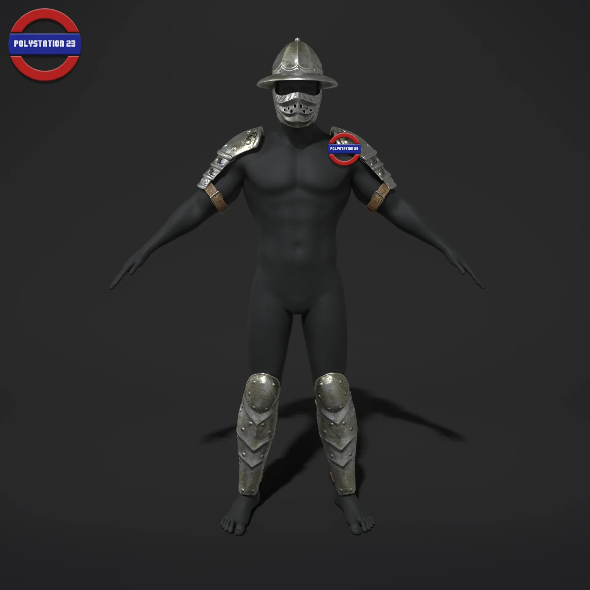 Ancient Fantasy armour v6 Game ready