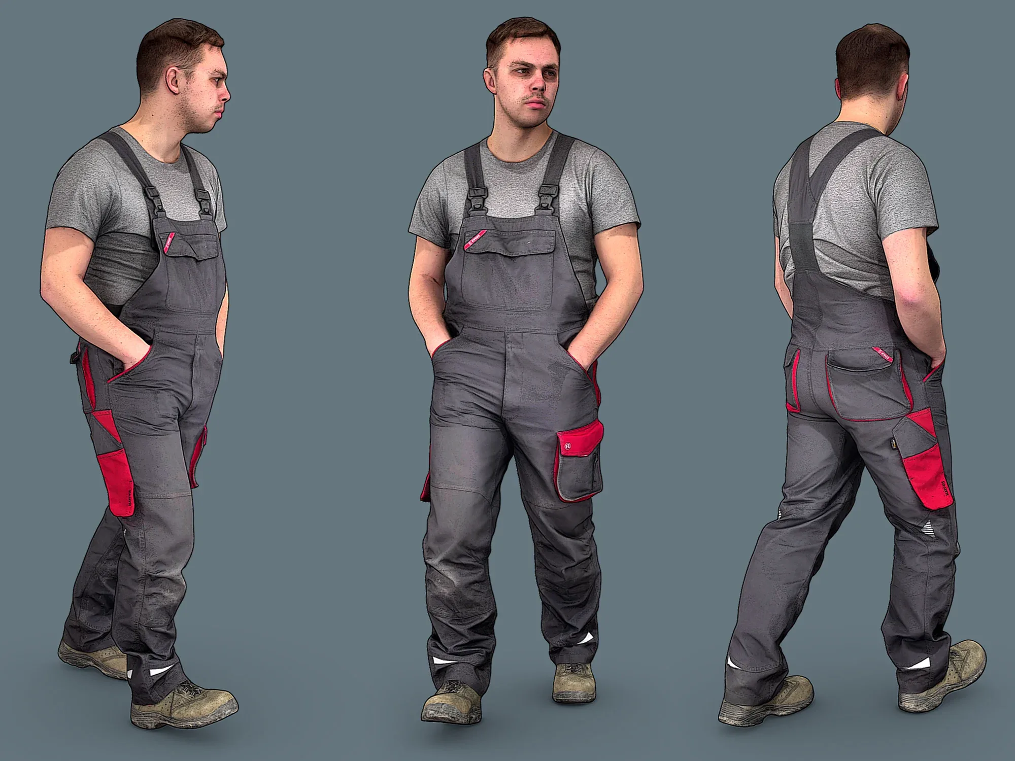 Foreman in Overalls model pack