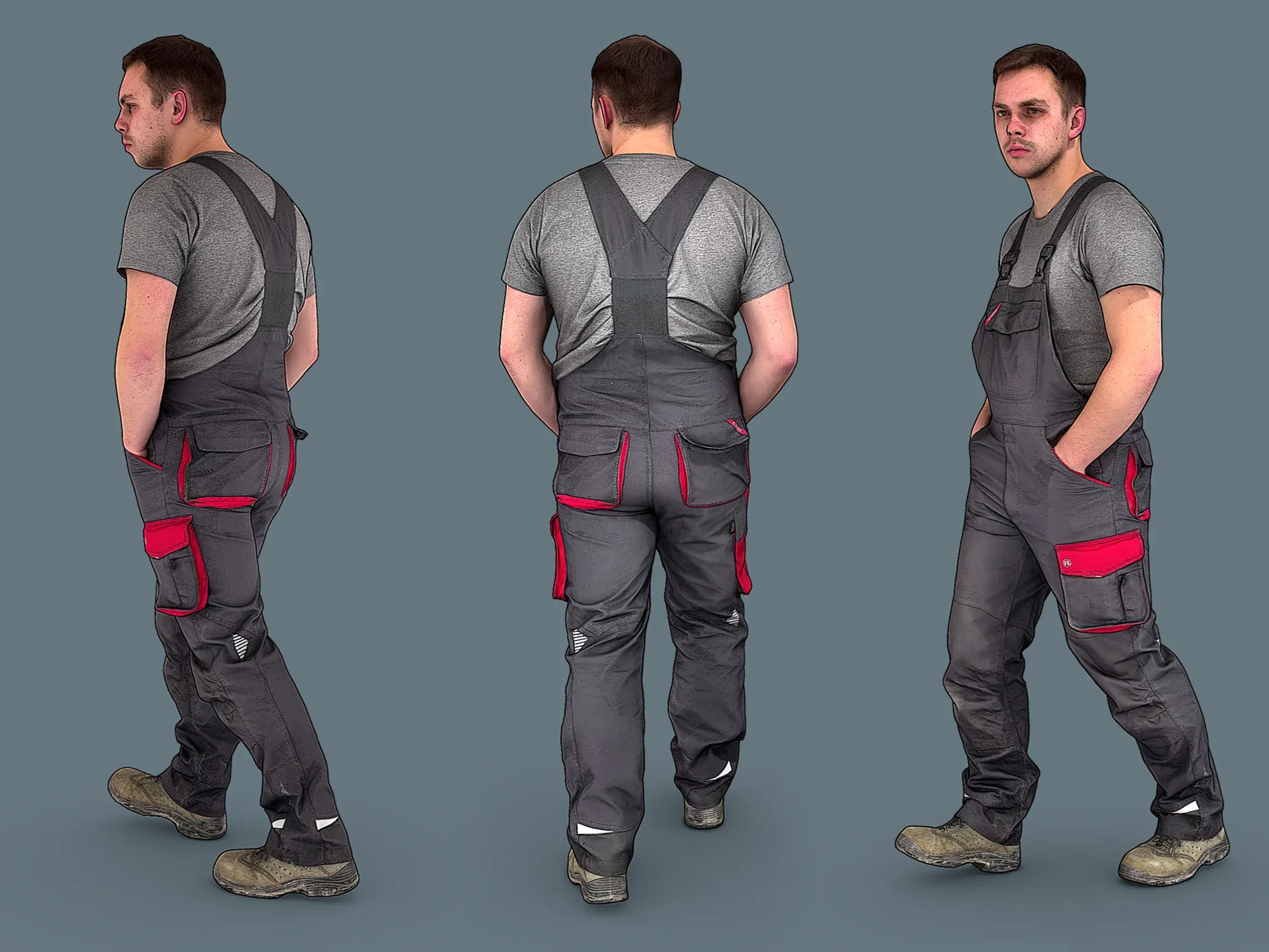 Foreman in Overalls model pack