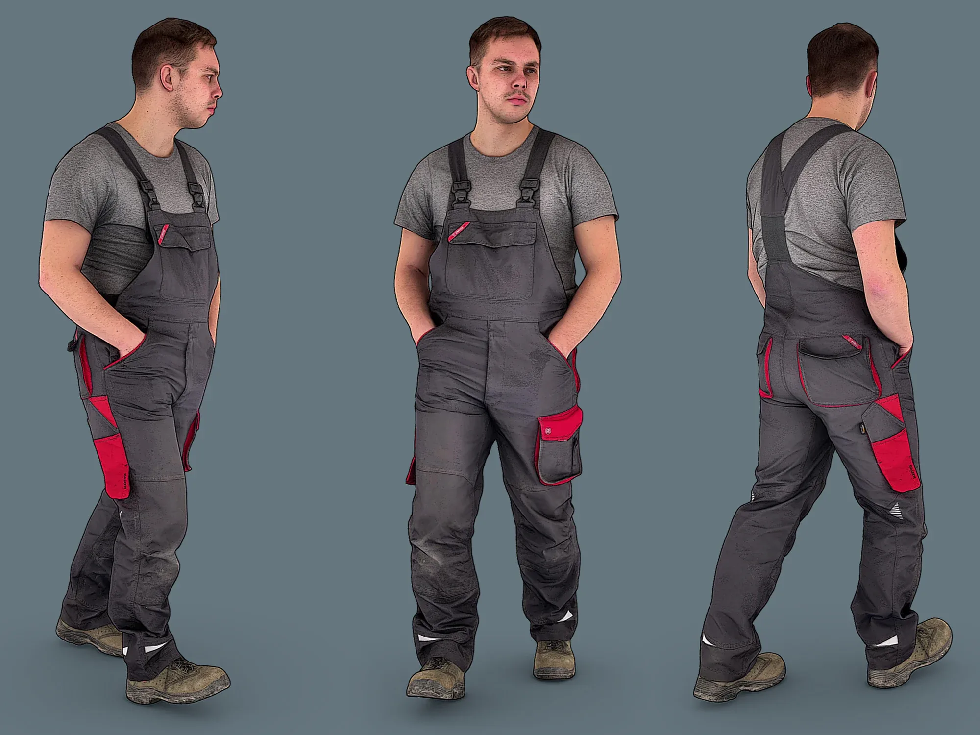 Foreman in Overalls model pack